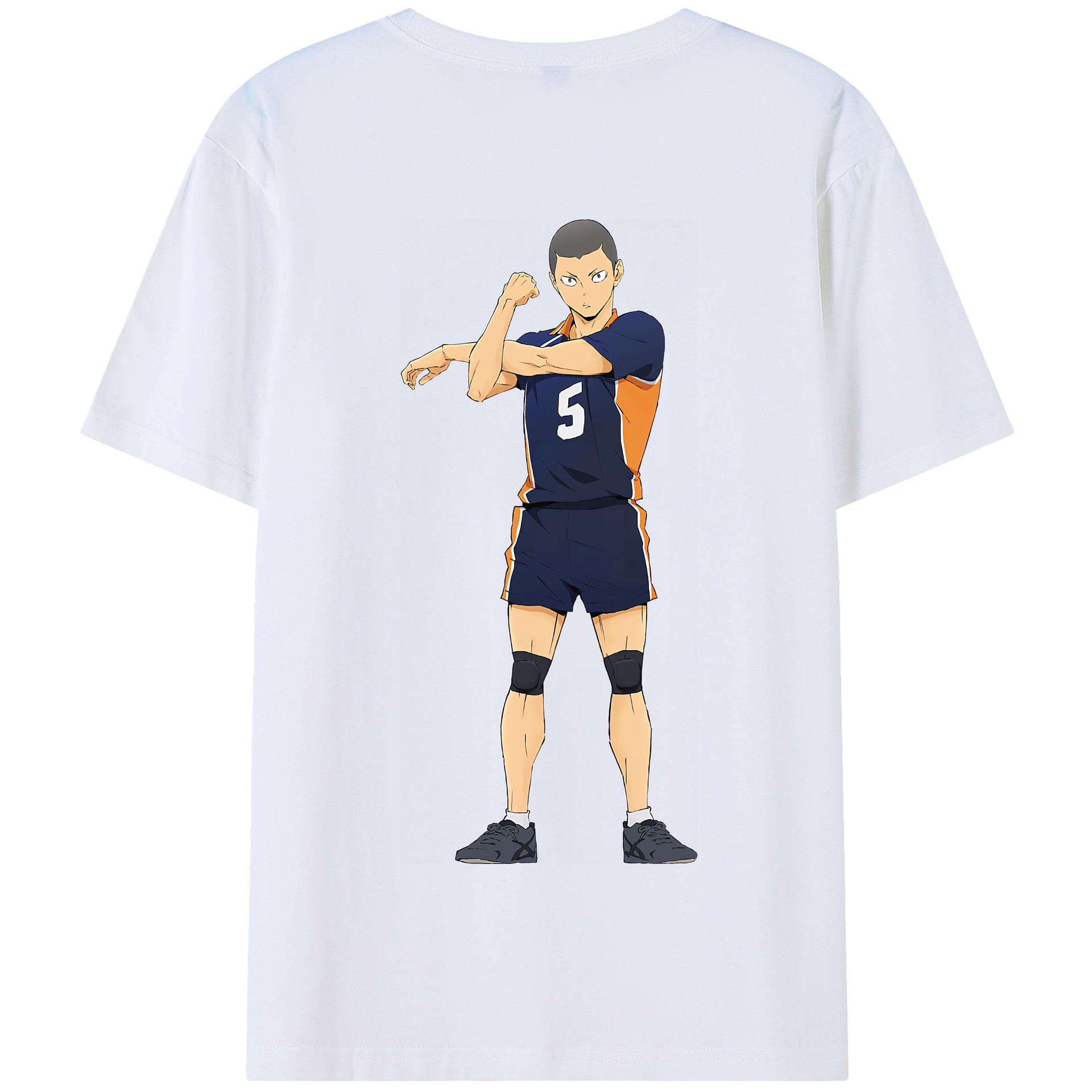 （画像用） ハイキュー!! Haikyu!! 綿100％半袖Tシャツ（背面プリント）