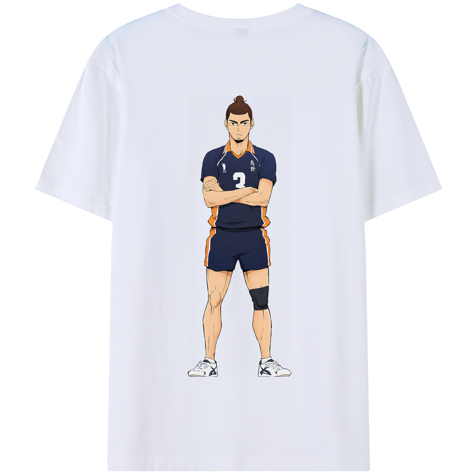 （画像用） ハイキュー!! Haikyu!! 綿100％半袖Tシャツ（背面プリント）