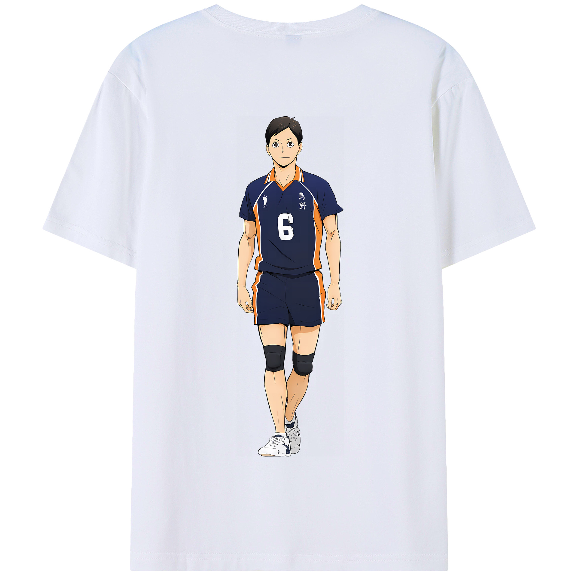 （画像用） ハイキュー!! Haikyu!! 綿100％半袖Tシャツ（背面プリント）