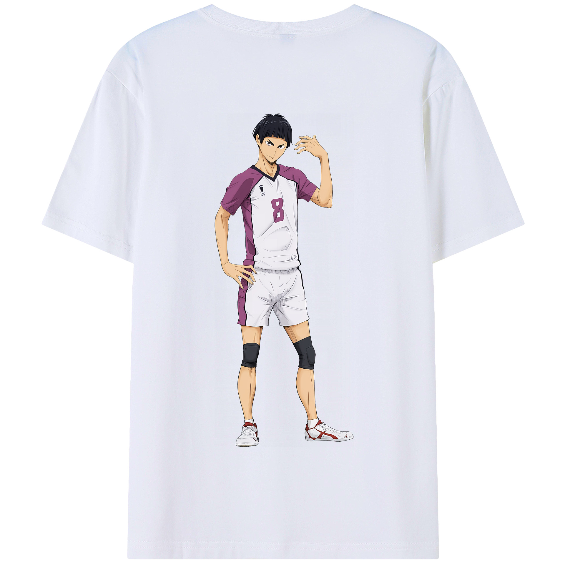 （画像用） ハイキュー!! Haikyu!! 綿100％半袖Tシャツ（背面プリント）