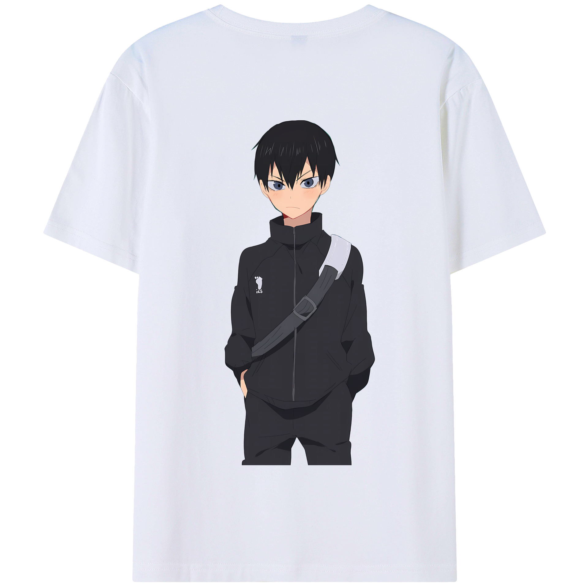（画像用） ハイキュー!! Haikyu!! 綿100％半袖Tシャツ（背面プリント）