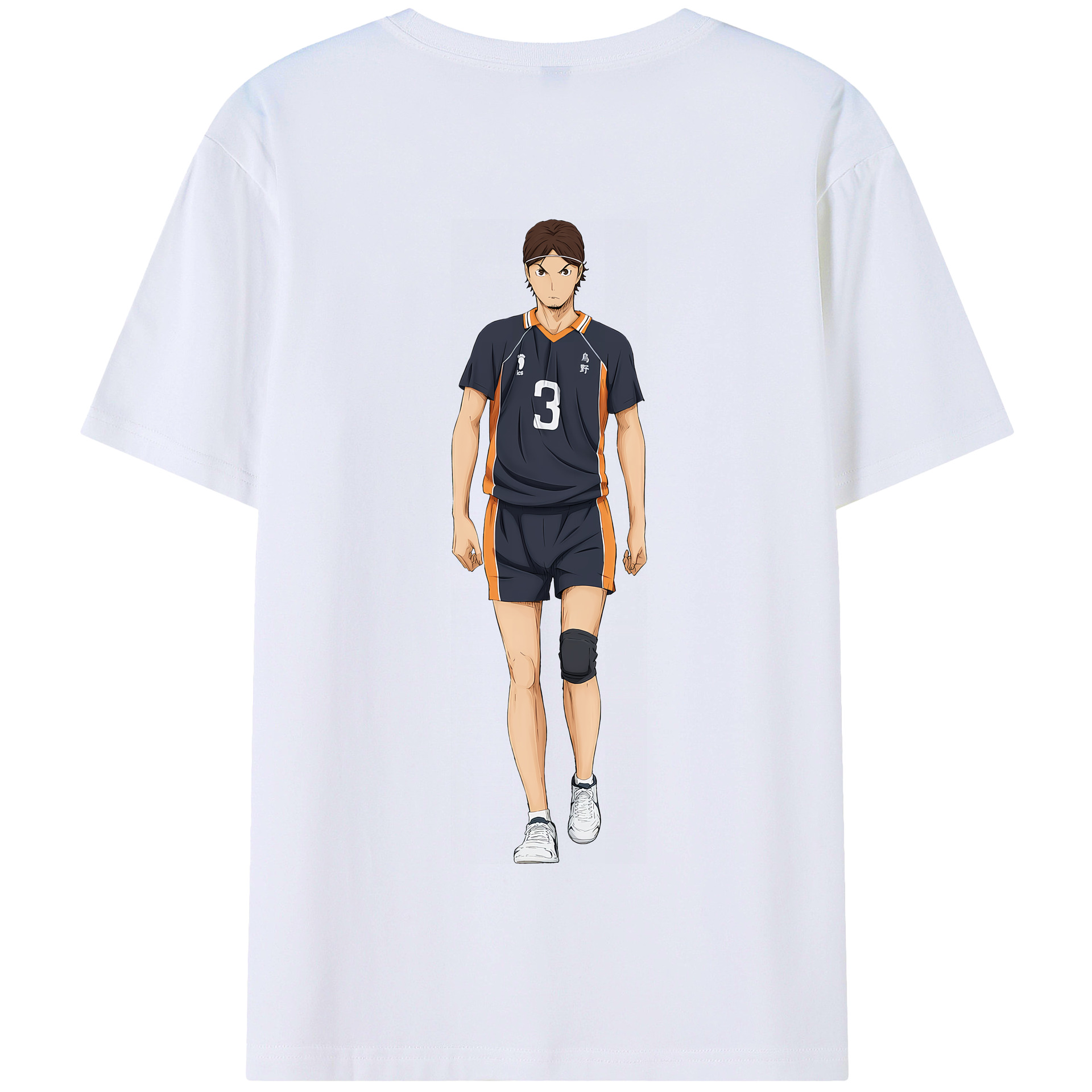 （画像用） ハイキュー!! Haikyu!! 綿100％半袖Tシャツ（背面プリント）