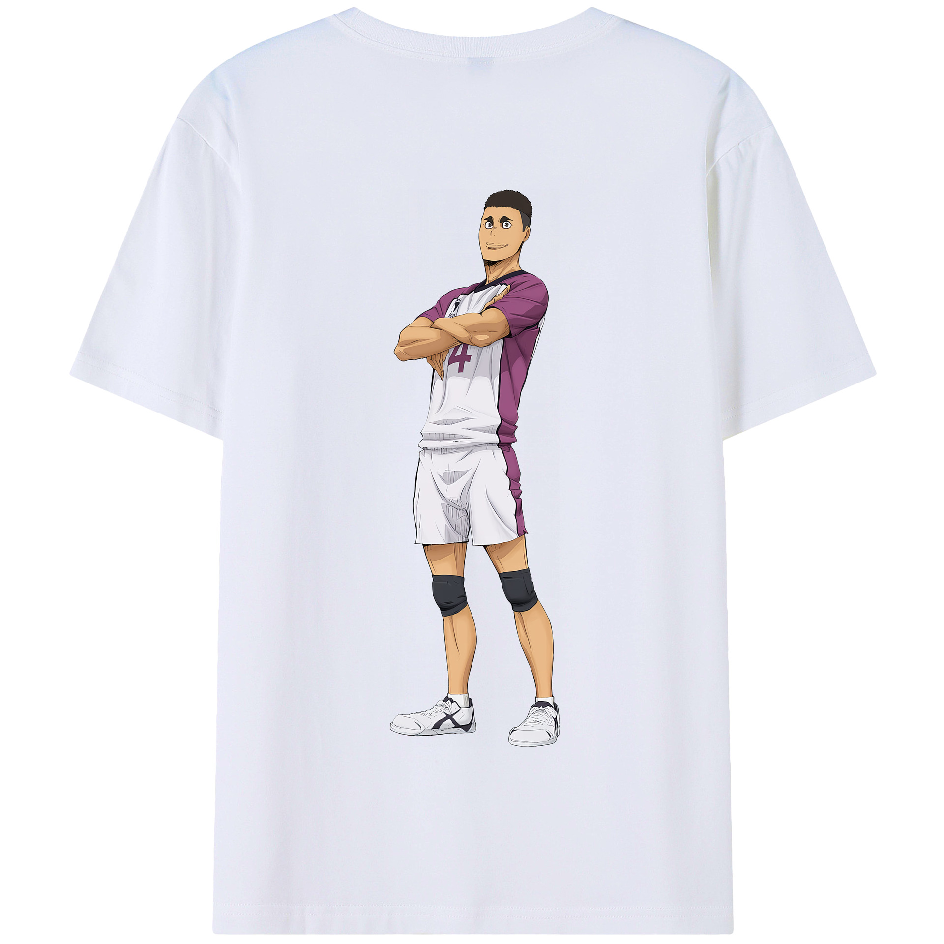 （画像用） ハイキュー!! Haikyu!! 綿100％半袖Tシャツ（背面プリント）