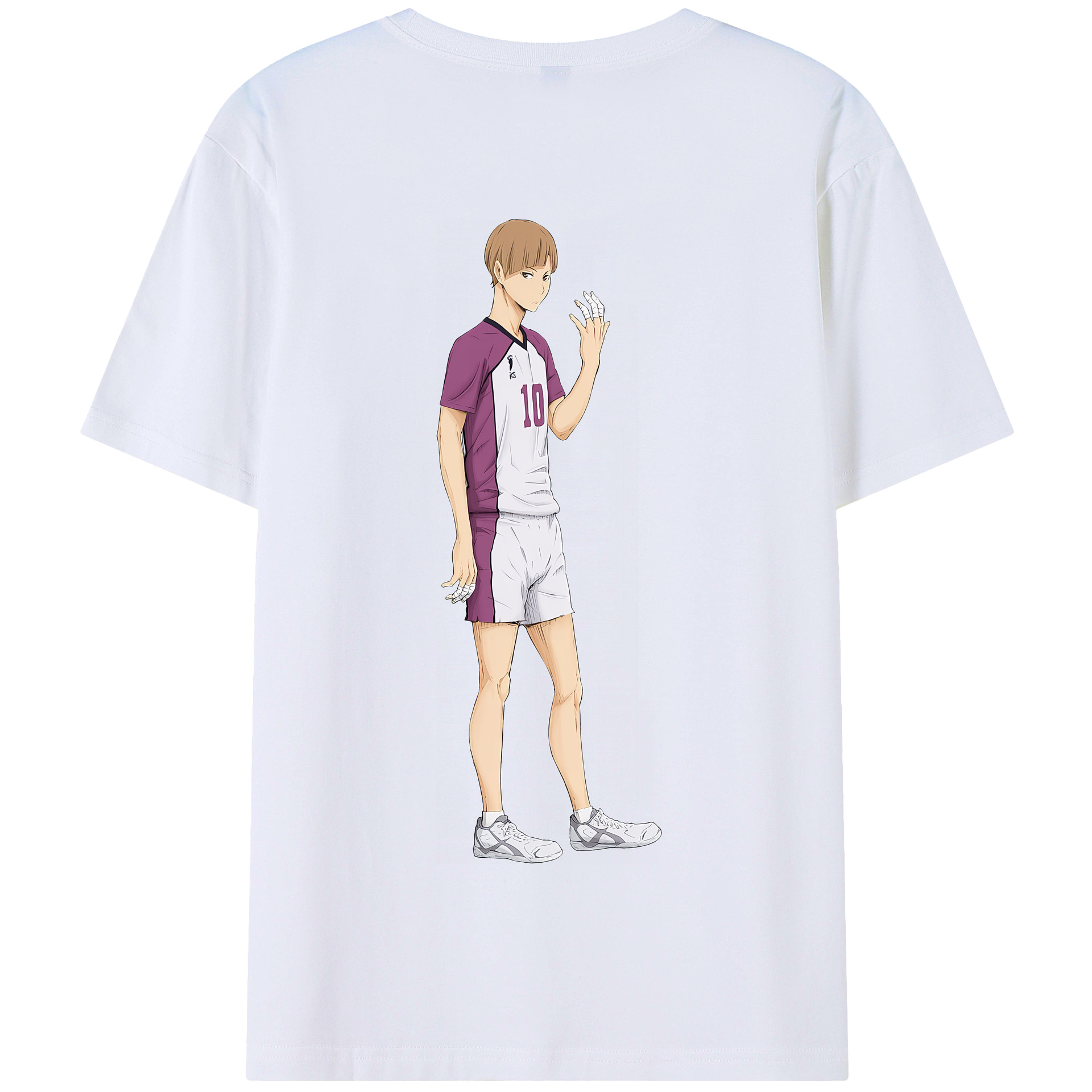 （画像用） ハイキュー!! Haikyu!! 綿100％半袖Tシャツ（背面プリント）