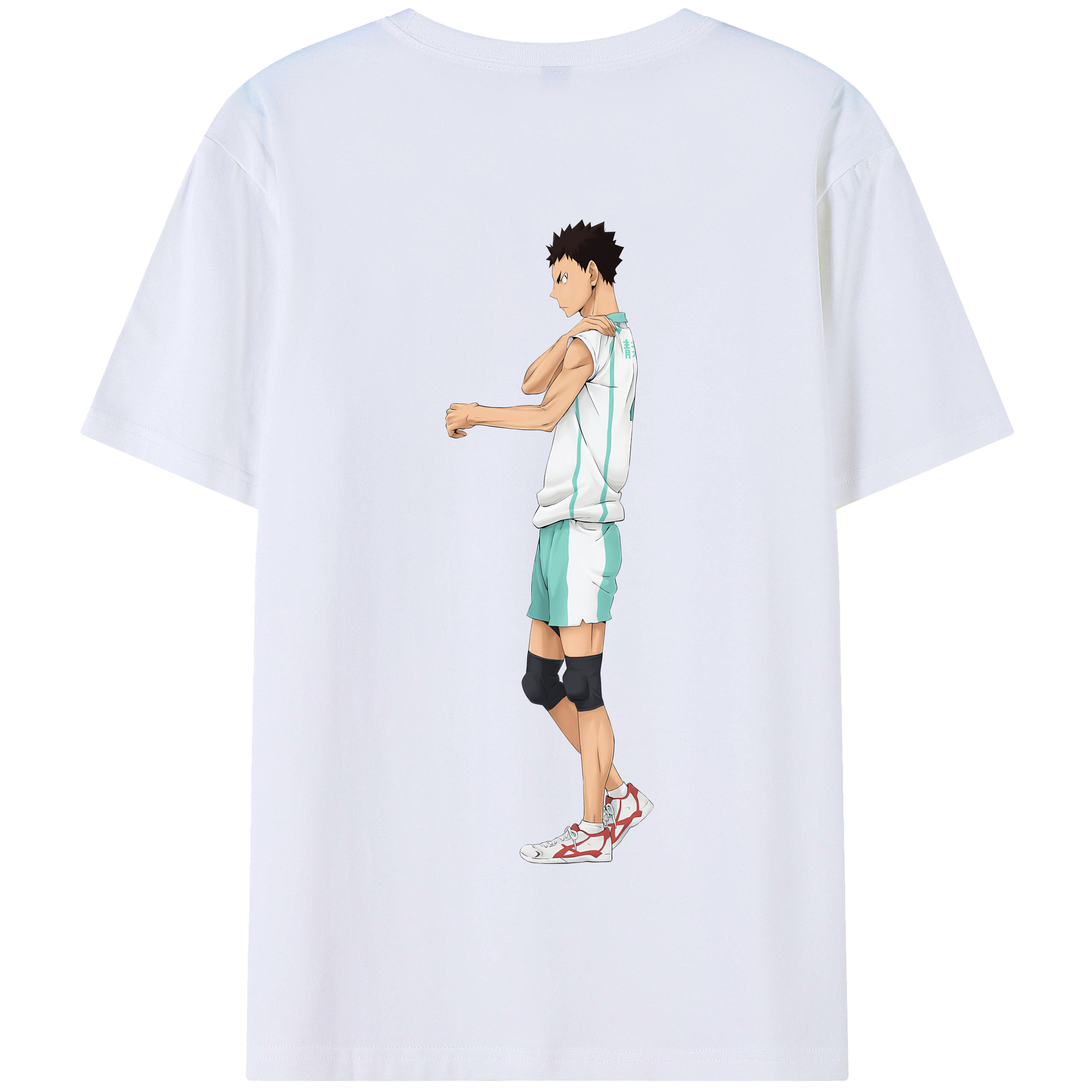 （画像用） ハイキュー!! Haikyu!! 綿100％半袖Tシャツ（背面プリント）