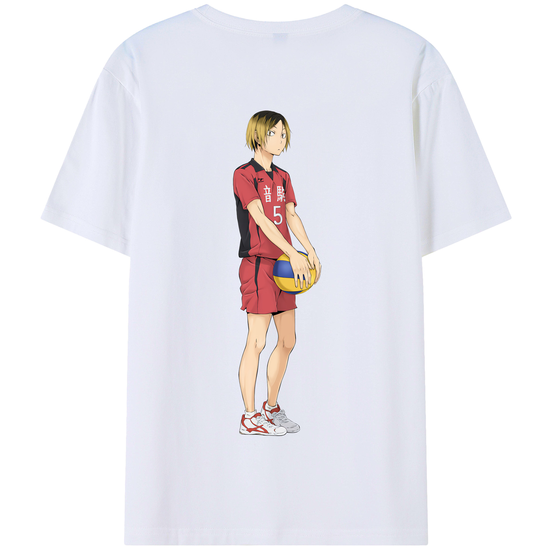 （画像用） ハイキュー!! Haikyu!! 綿100％半袖Tシャツ（背面プリント）