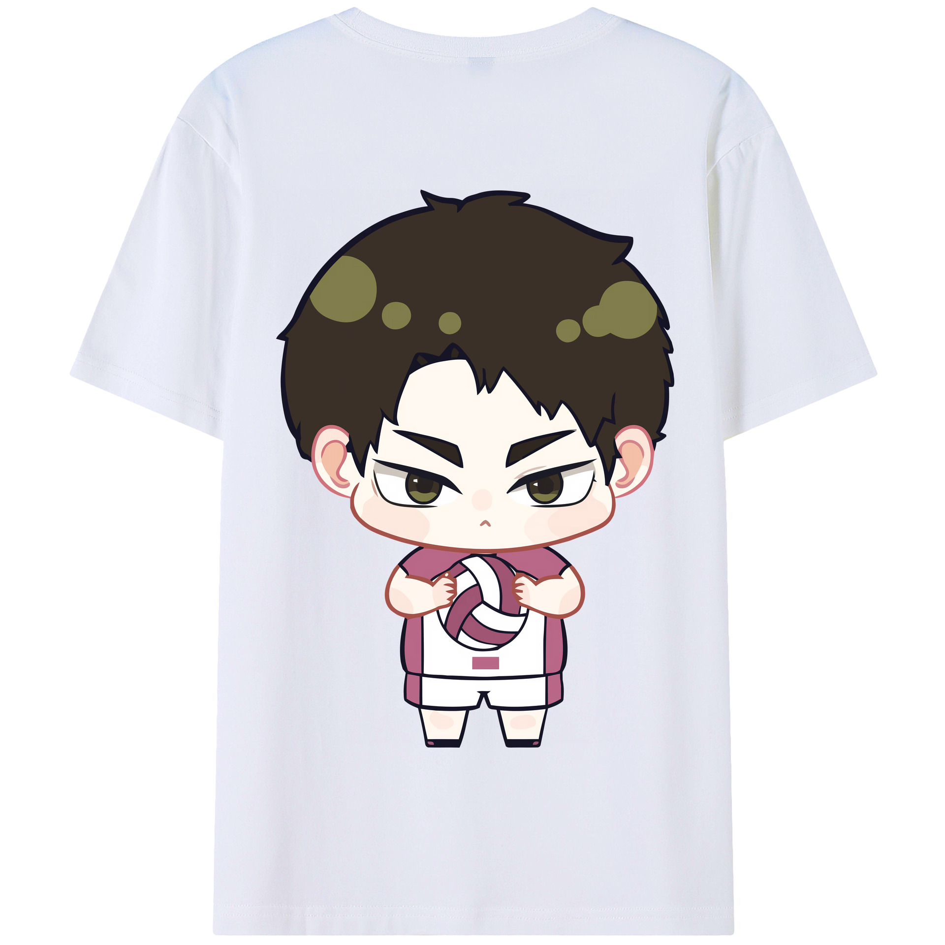 （画像用） ハイキュー!! Haikyu!! 綿100％半袖Tシャツ（背面プリント）