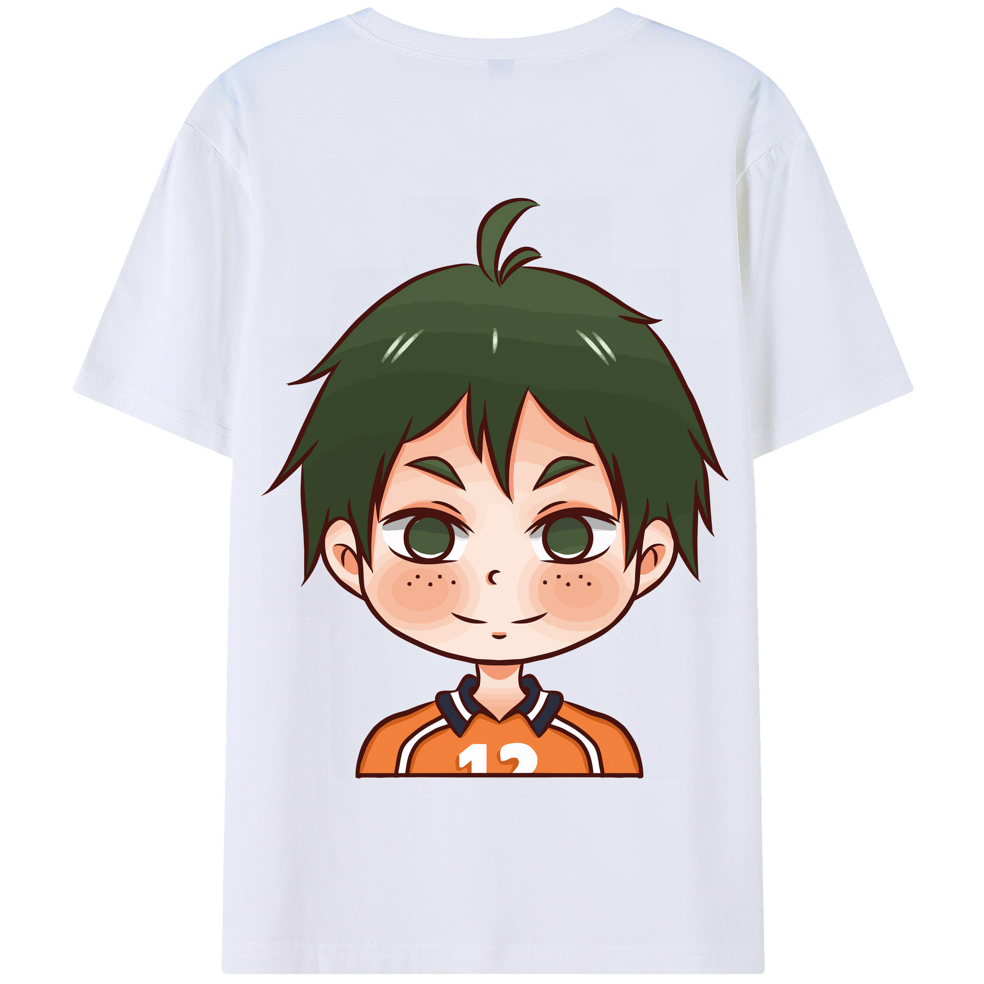 （画像用） ハイキュー!! Haikyu!! 綿100％半袖Tシャツ（背面プリント）