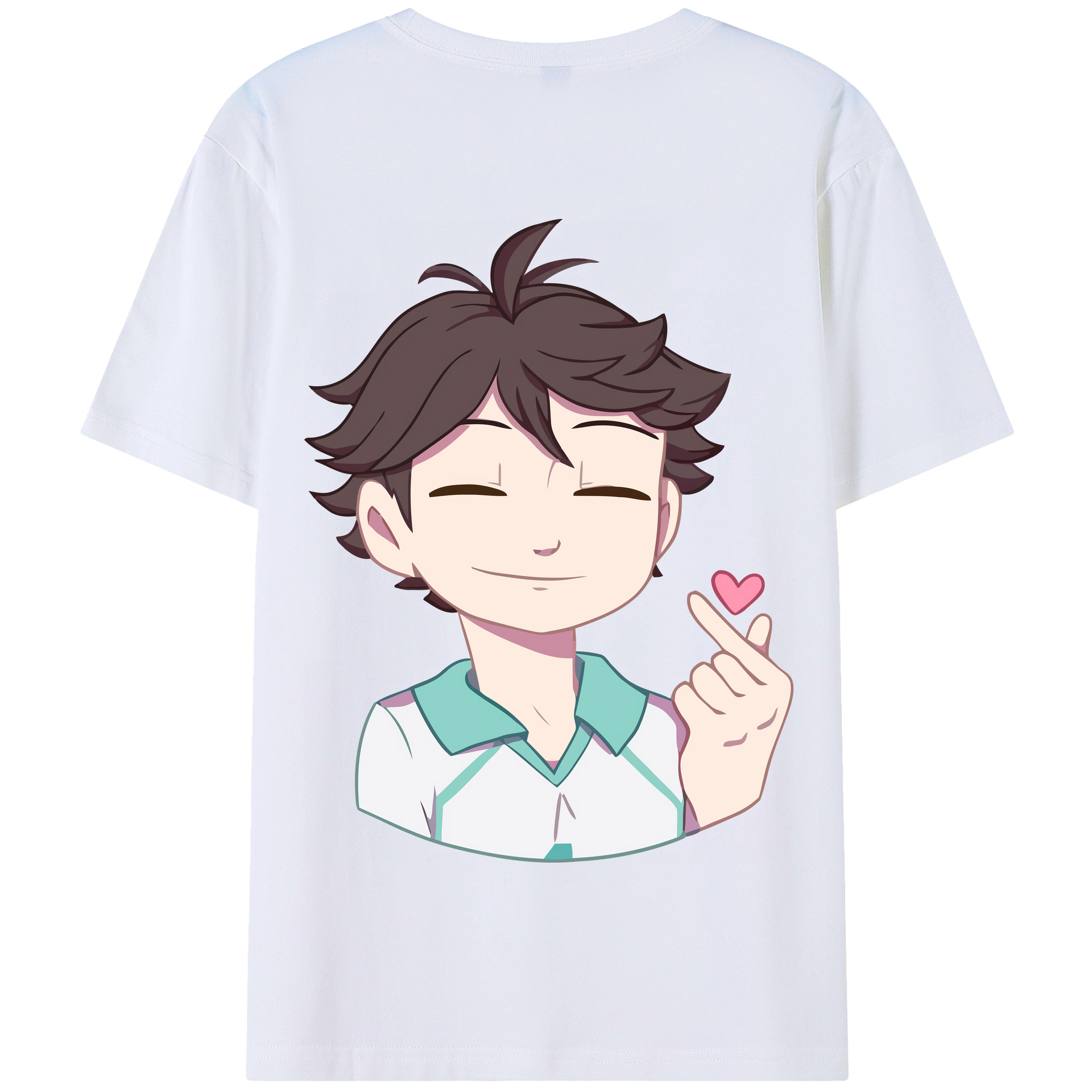 （画像用） ハイキュー!! Haikyu!! 綿100％半袖Tシャツ（背面プリント）