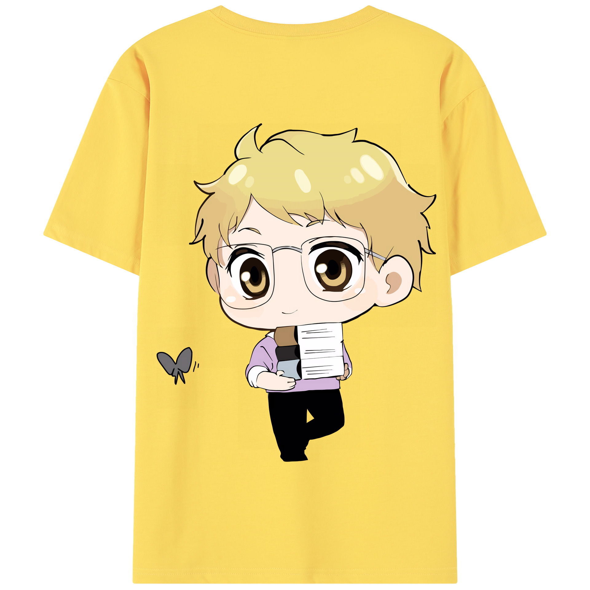 （画像用） ハイキュー!! Haikyu!! 綿100％半袖Tシャツ（背面プリント）