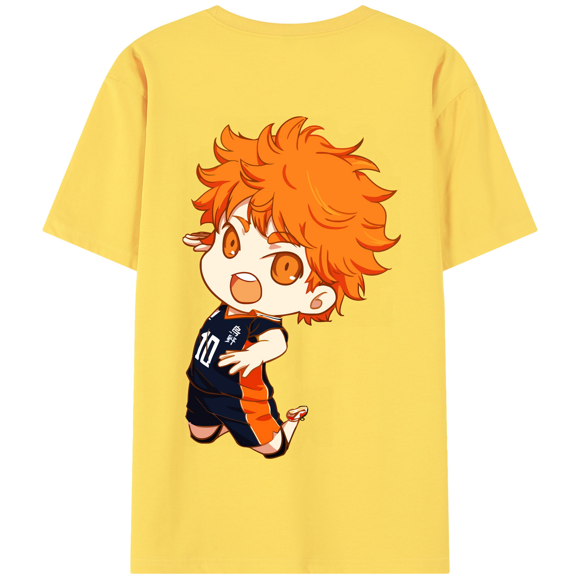 （画像用） ハイキュー!! Haikyu!! 綿100％半袖Tシャツ（背面プリント）