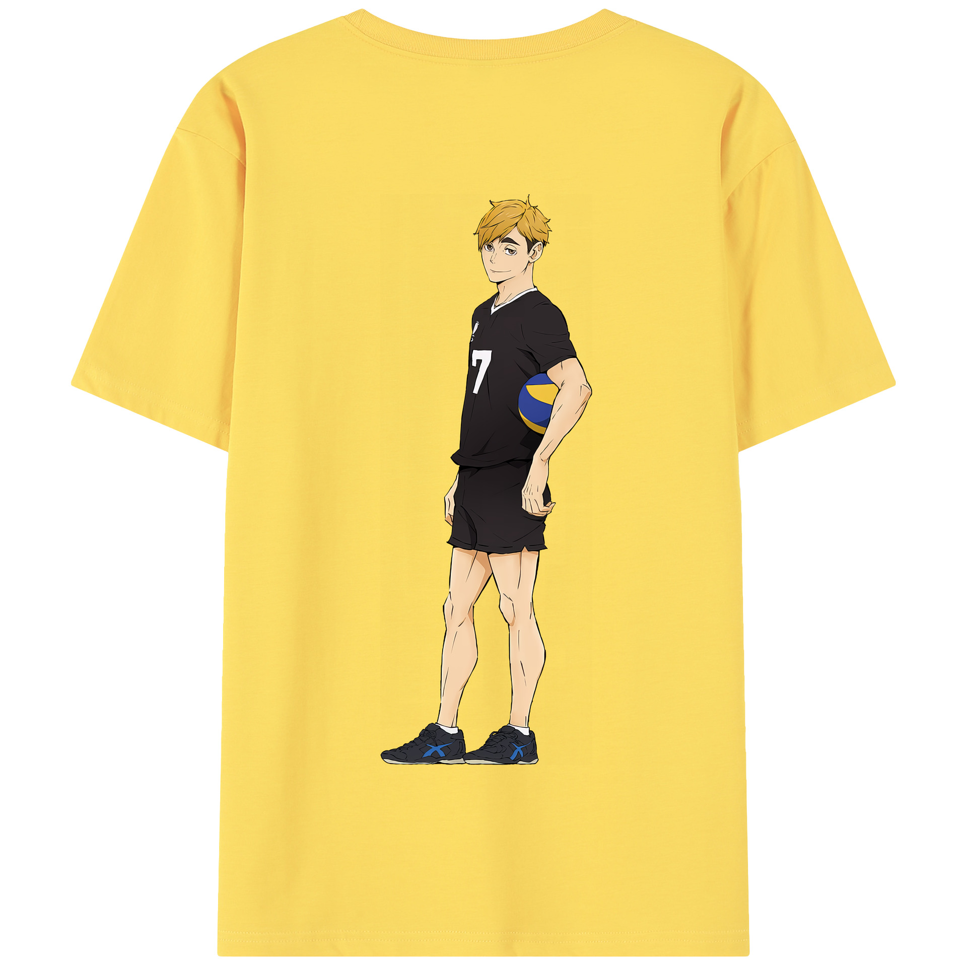 （画像用） ハイキュー!! Haikyu!! 綿100％半袖Tシャツ（背面プリント）