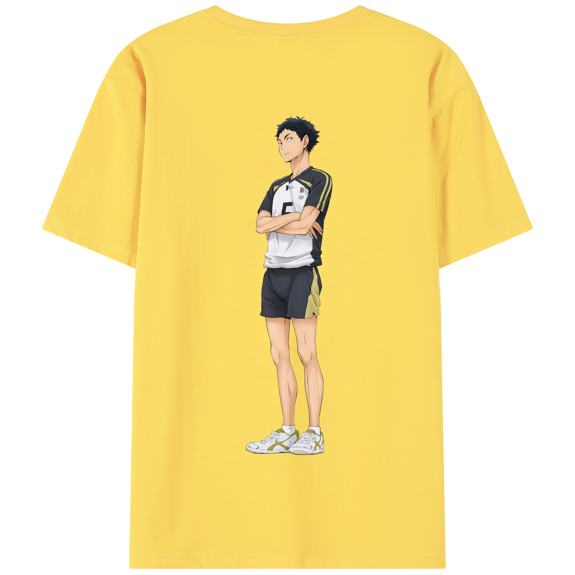 （画像用） ハイキュー!! Haikyu!! 綿100％半袖Tシャツ（背面プリント）