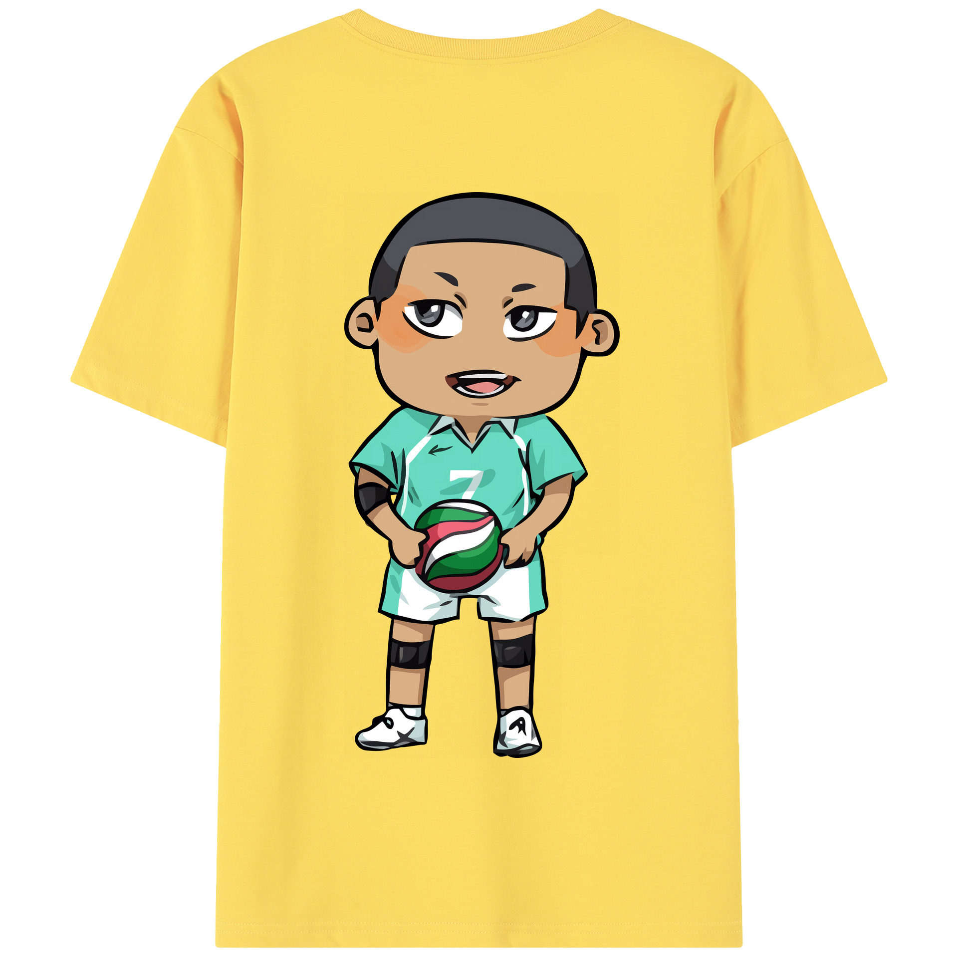 （画像用） ハイキュー!! Haikyu!! 綿100％半袖Tシャツ（背面プリント）