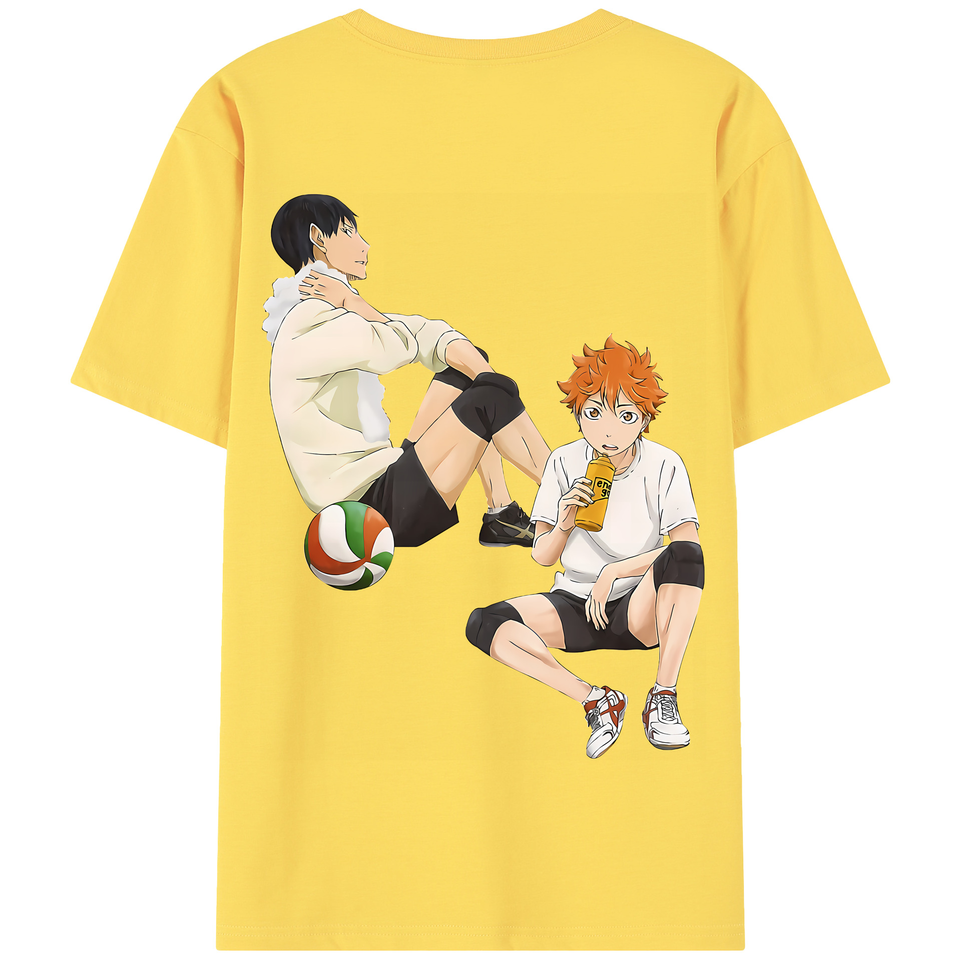 （画像用） ハイキュー!! Haikyu!! 綿100％半袖Tシャツ（背面プリント）