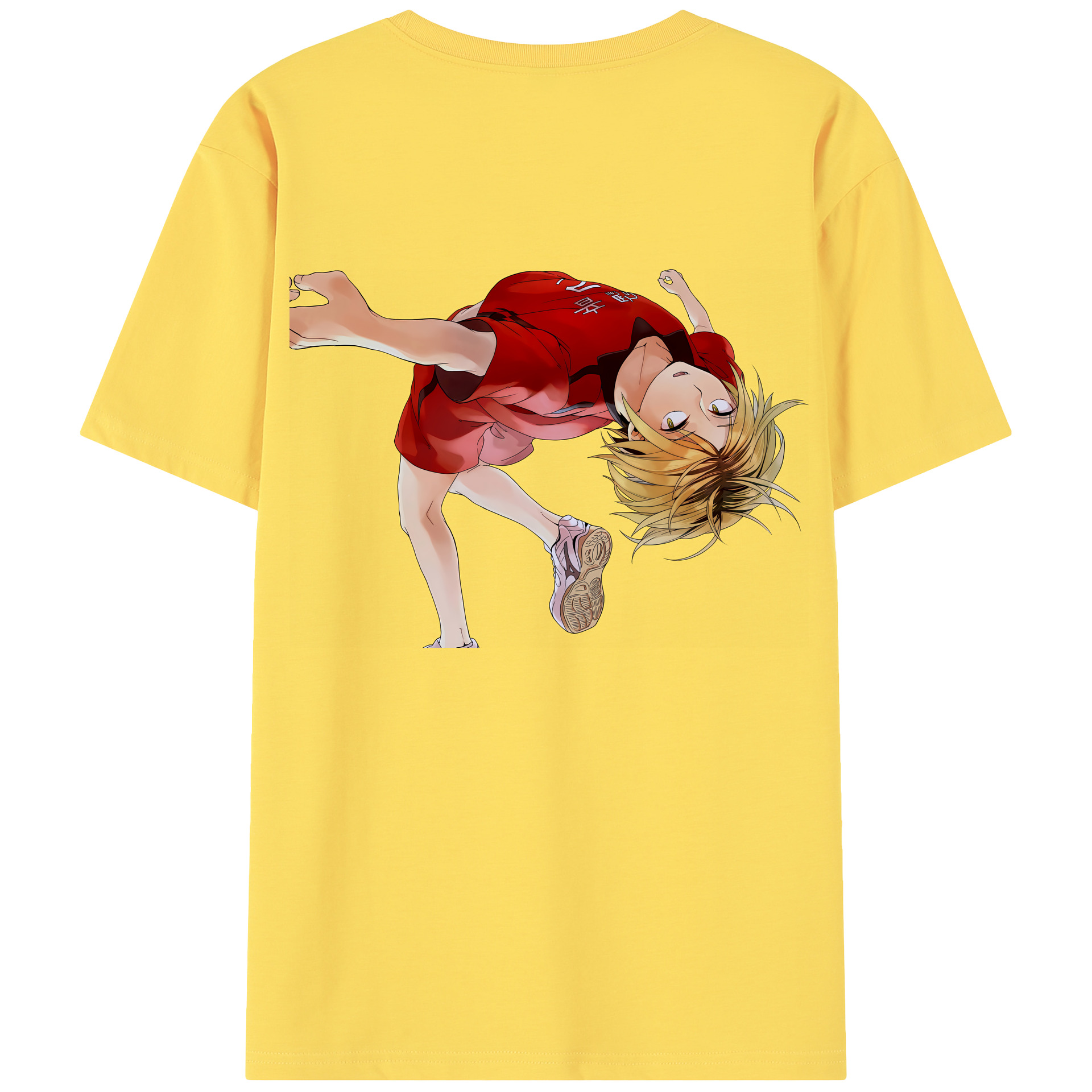 （画像用） ハイキュー!! Haikyu!! 綿100％半袖Tシャツ（背面プリント）