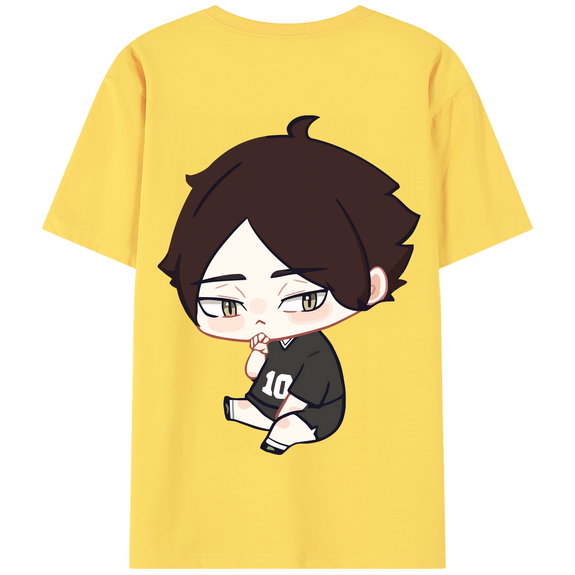 （画像用） ハイキュー!! Haikyu!! 綿100％半袖Tシャツ（背面プリント）