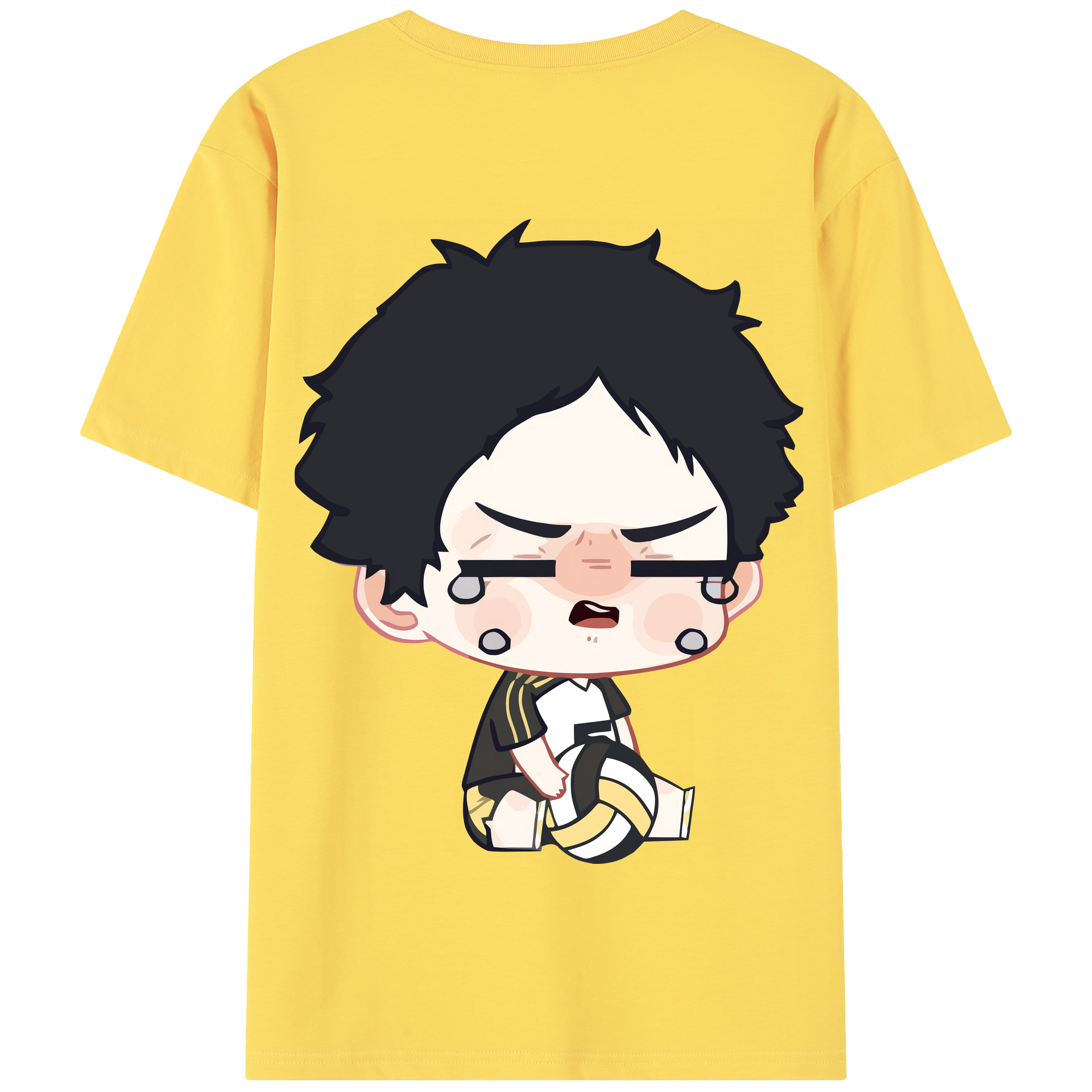 （画像用） ハイキュー!! Haikyu!! 綿100％半袖Tシャツ（背面プリント）