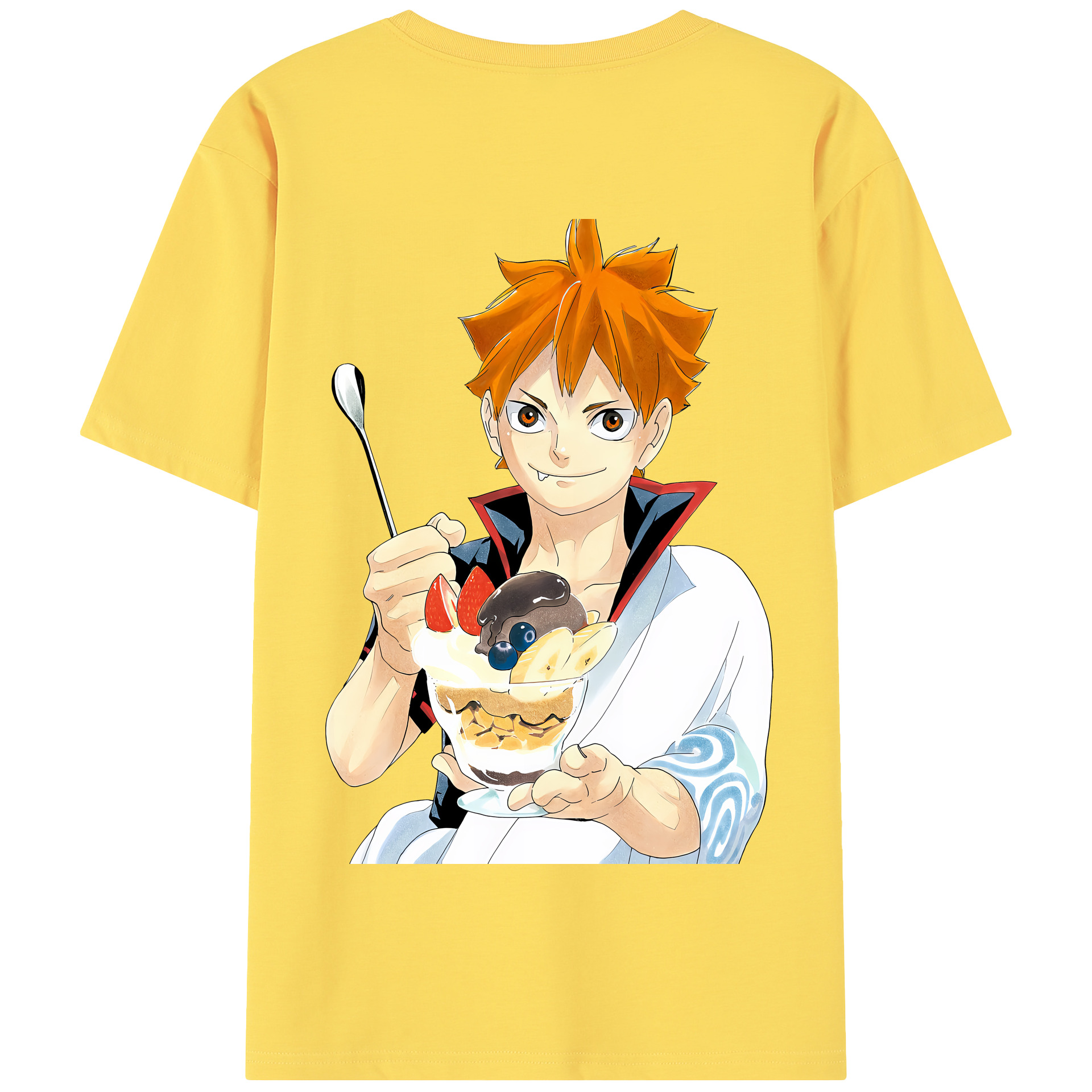 （画像用） ハイキュー!! Haikyu!! 綿100％半袖Tシャツ（背面プリント）