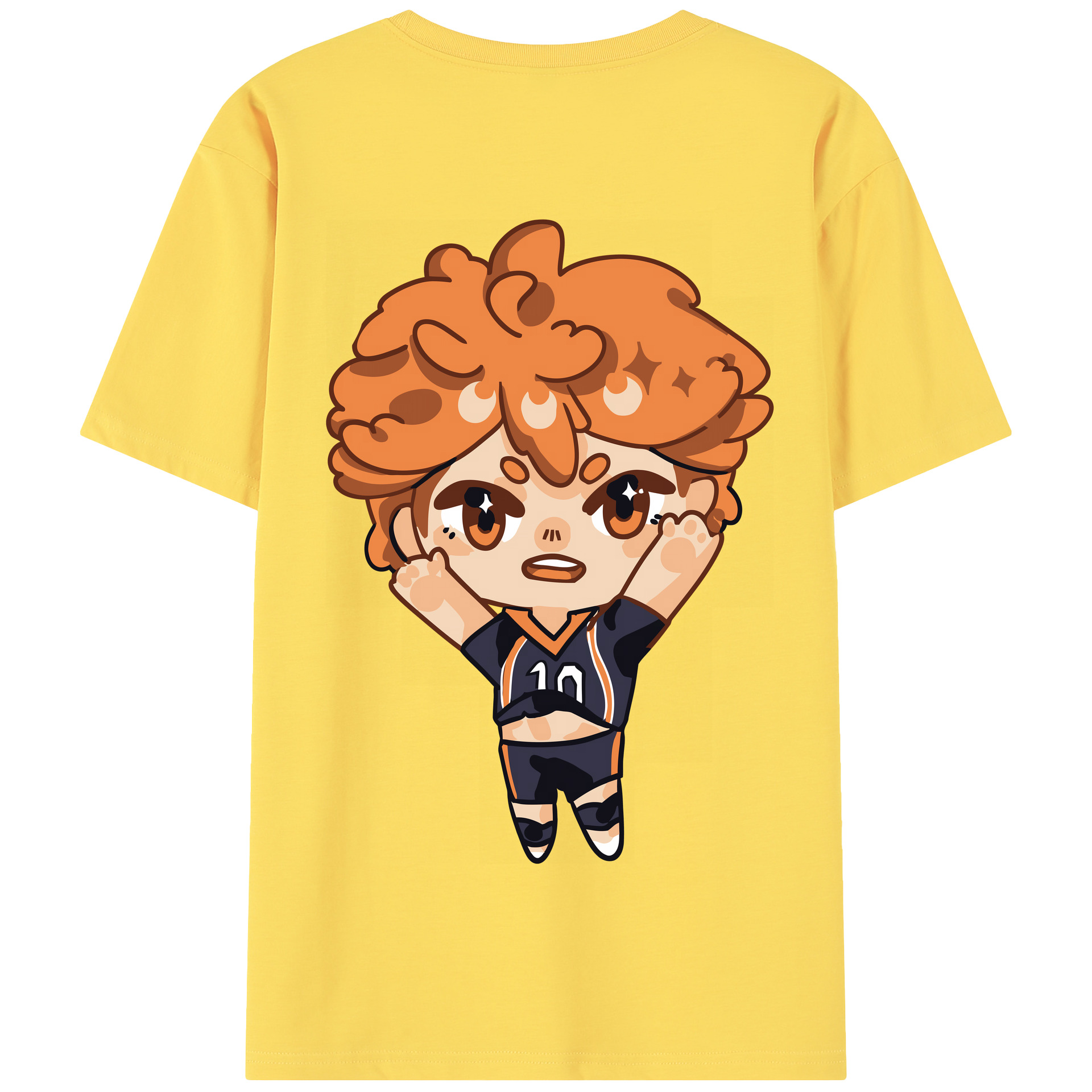 （画像用） ハイキュー!! Haikyu!! 綿100％半袖Tシャツ（背面プリント）