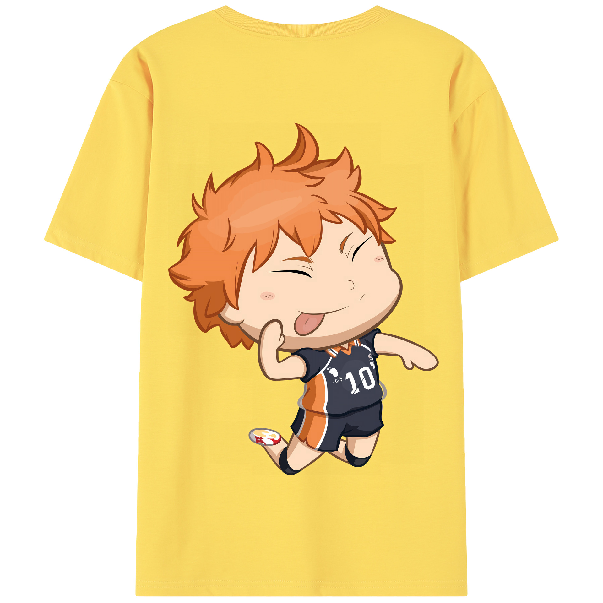 （画像用） ハイキュー!! Haikyu!! 綿100％半袖Tシャツ（背面プリント）