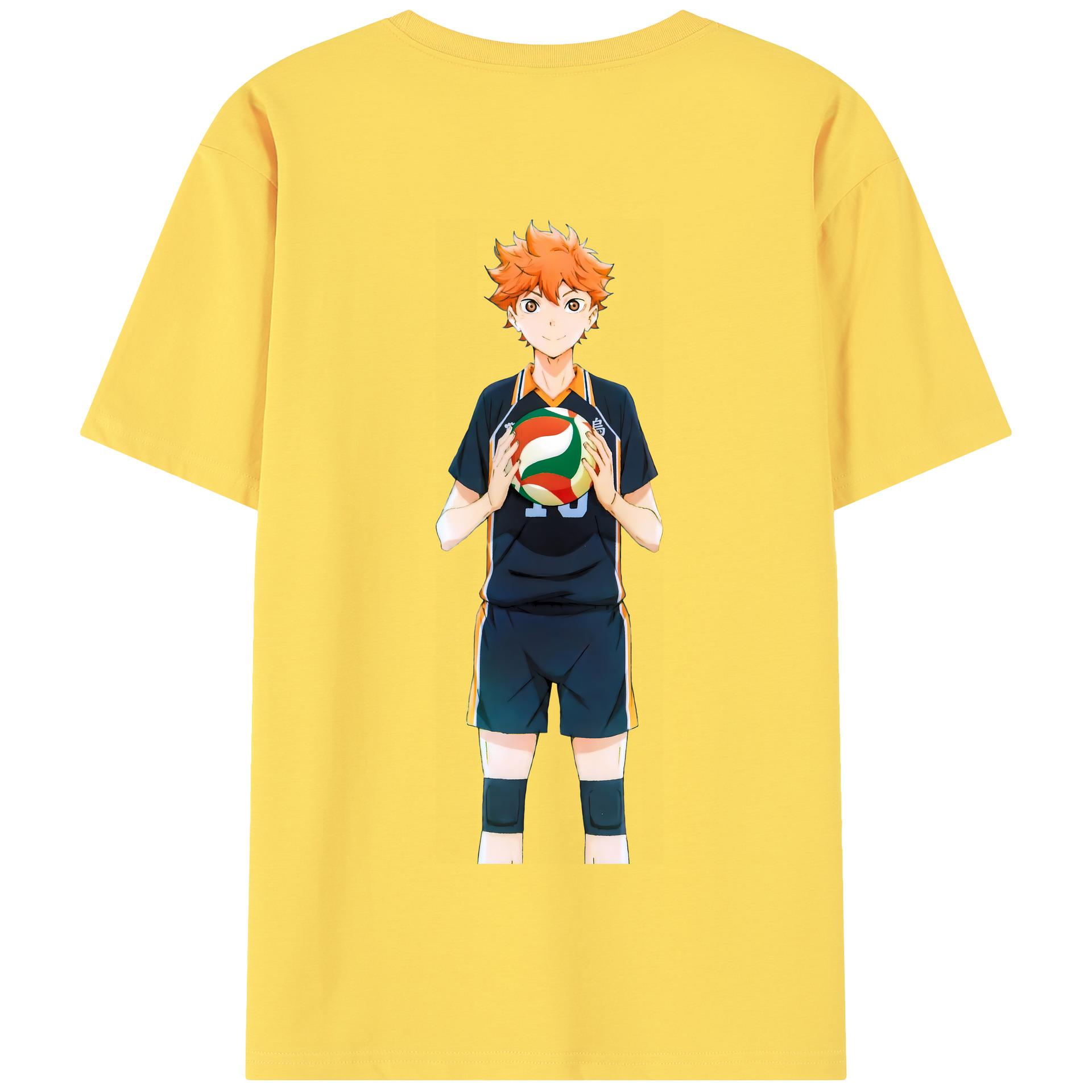 （画像用） ハイキュー!! Haikyu!! 綿100％半袖Tシャツ（背面プリント）