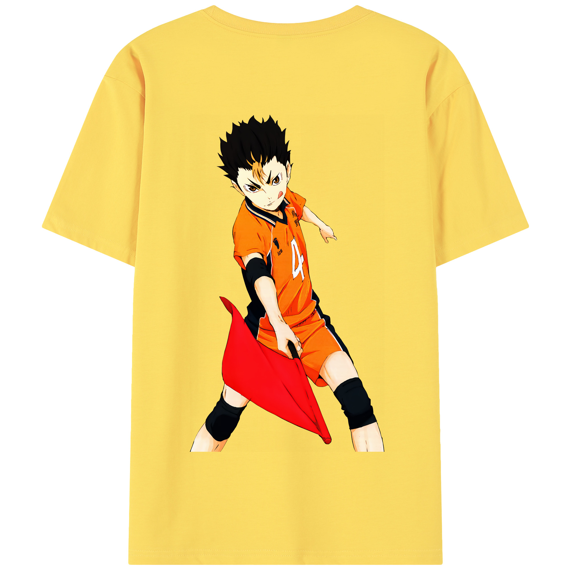 （画像用） ハイキュー!! Haikyu!! 綿100％半袖Tシャツ（背面プリント）
