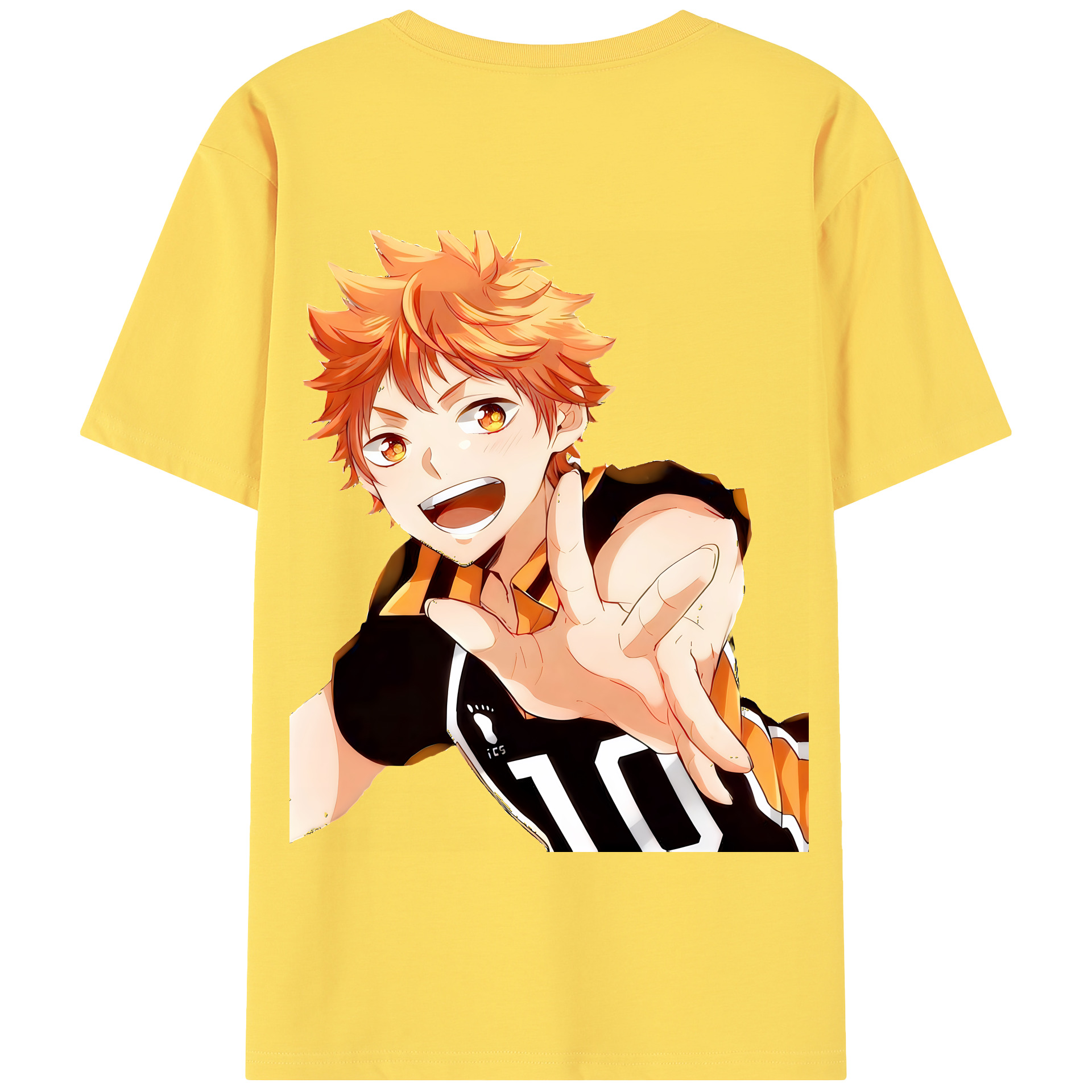 （画像用） ハイキュー!! Haikyu!! 綿100％半袖Tシャツ（背面プリント）