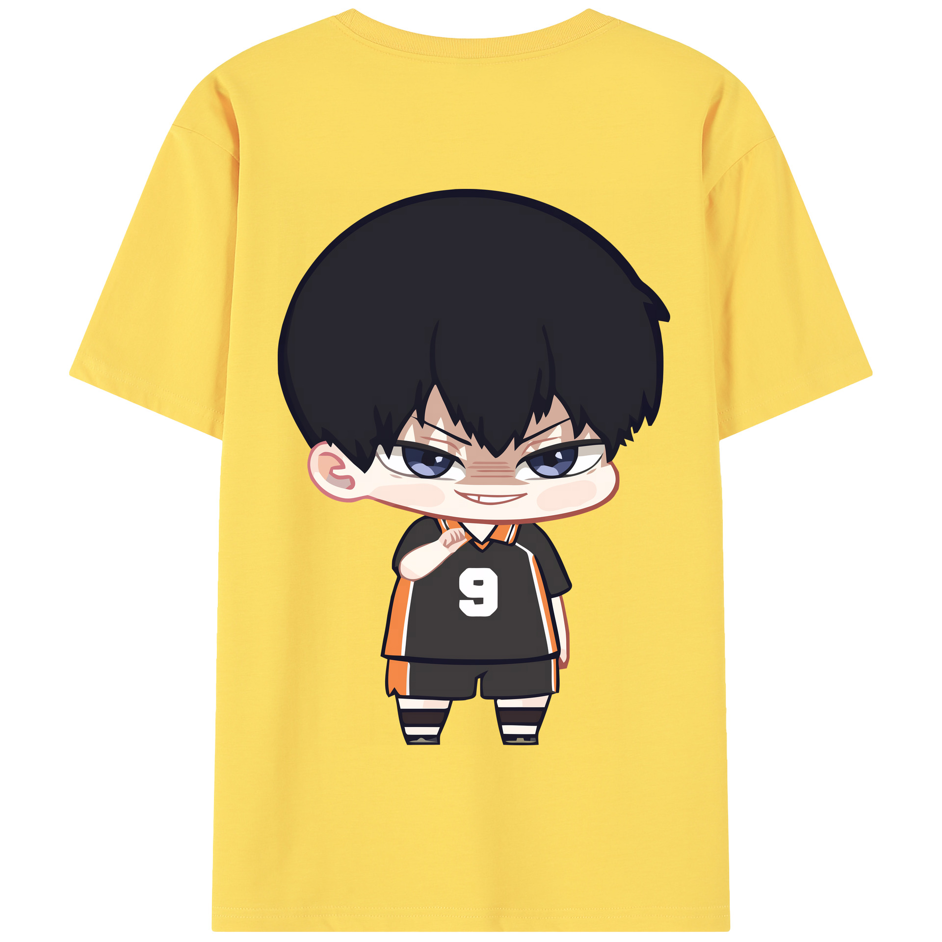 （画像用） ハイキュー!! Haikyu!! 綿100％半袖Tシャツ（背面プリント）