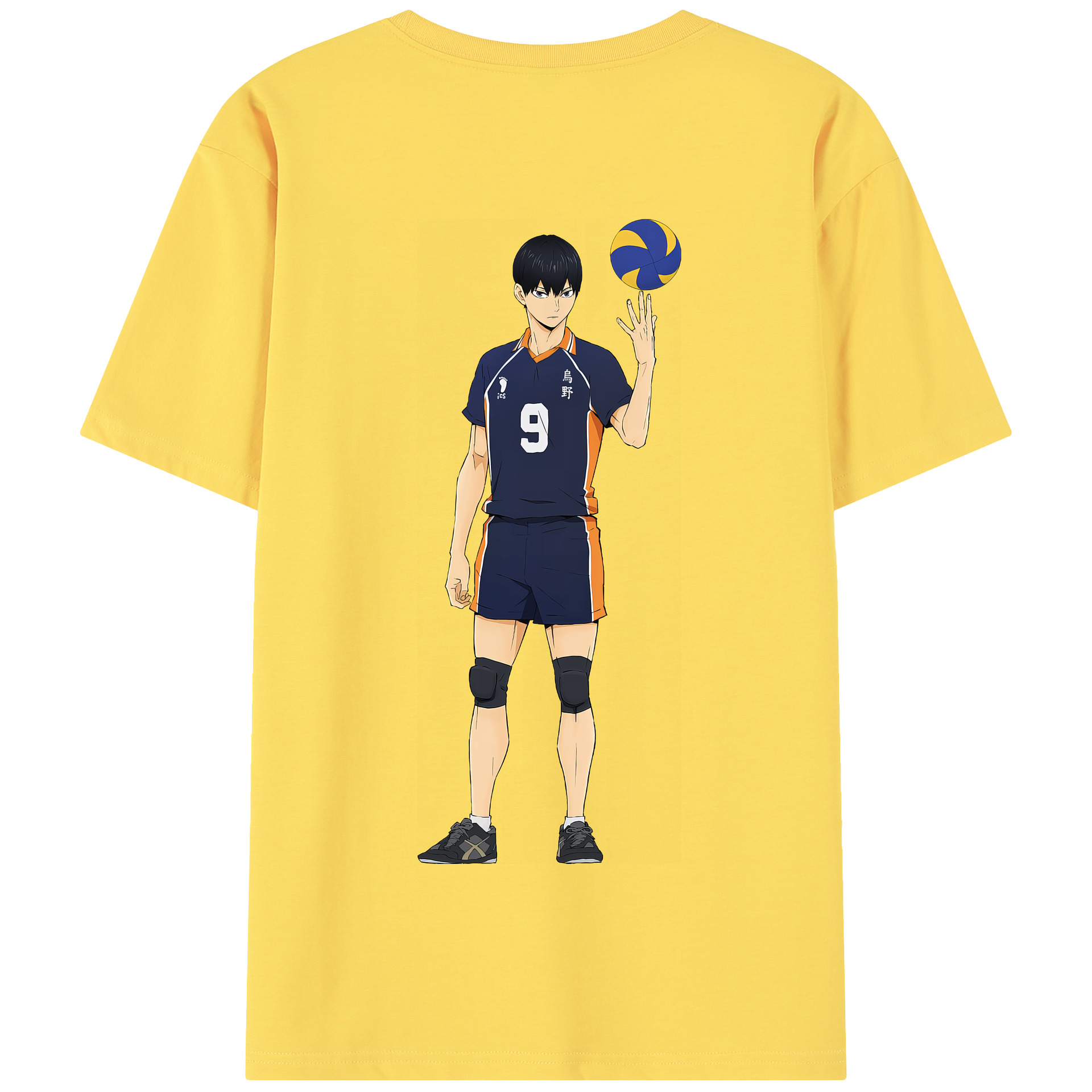 （画像用） ハイキュー!! Haikyu!! 綿100％半袖Tシャツ（背面プリント）
