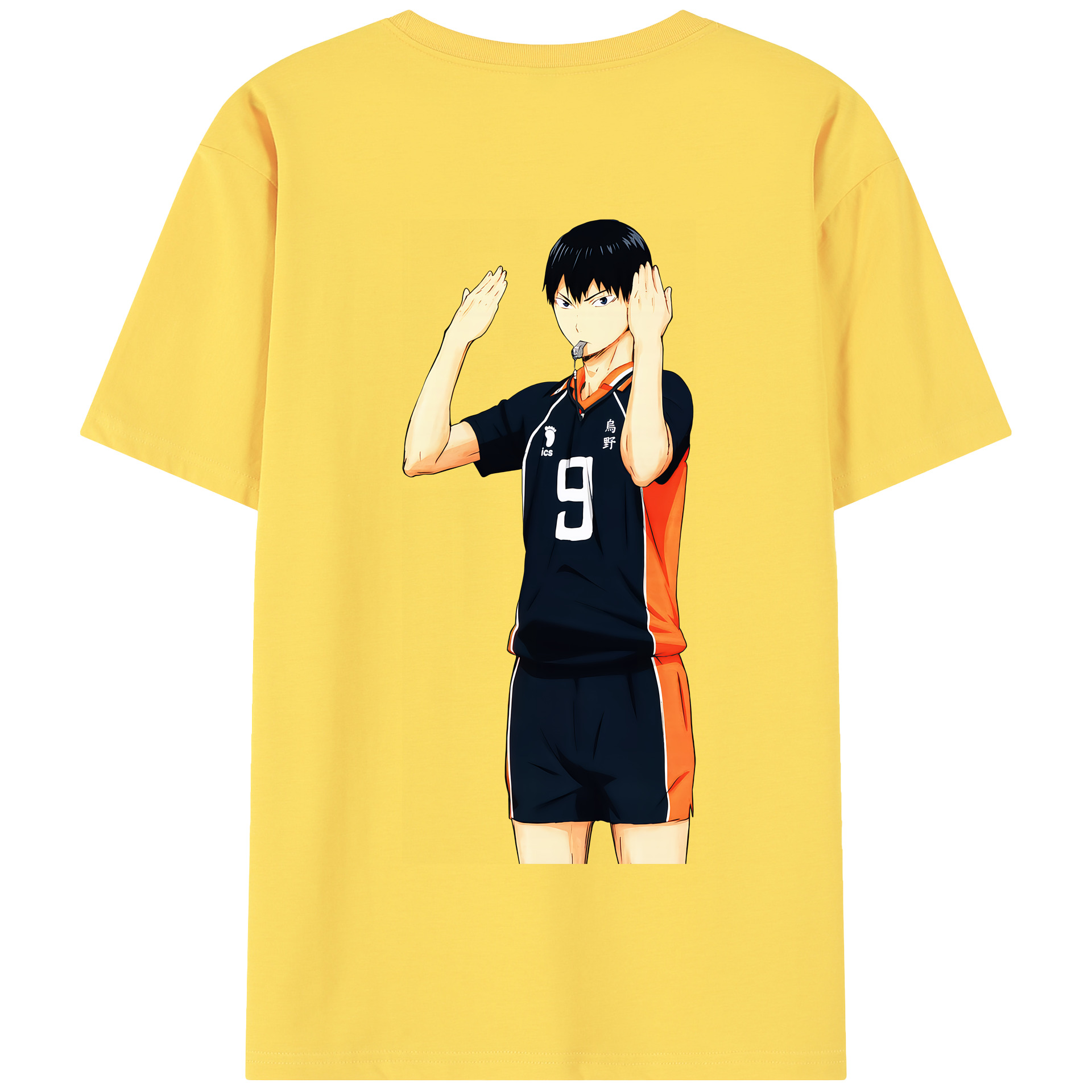 （画像用） ハイキュー!! Haikyu!! 綿100％半袖Tシャツ（背面プリント）