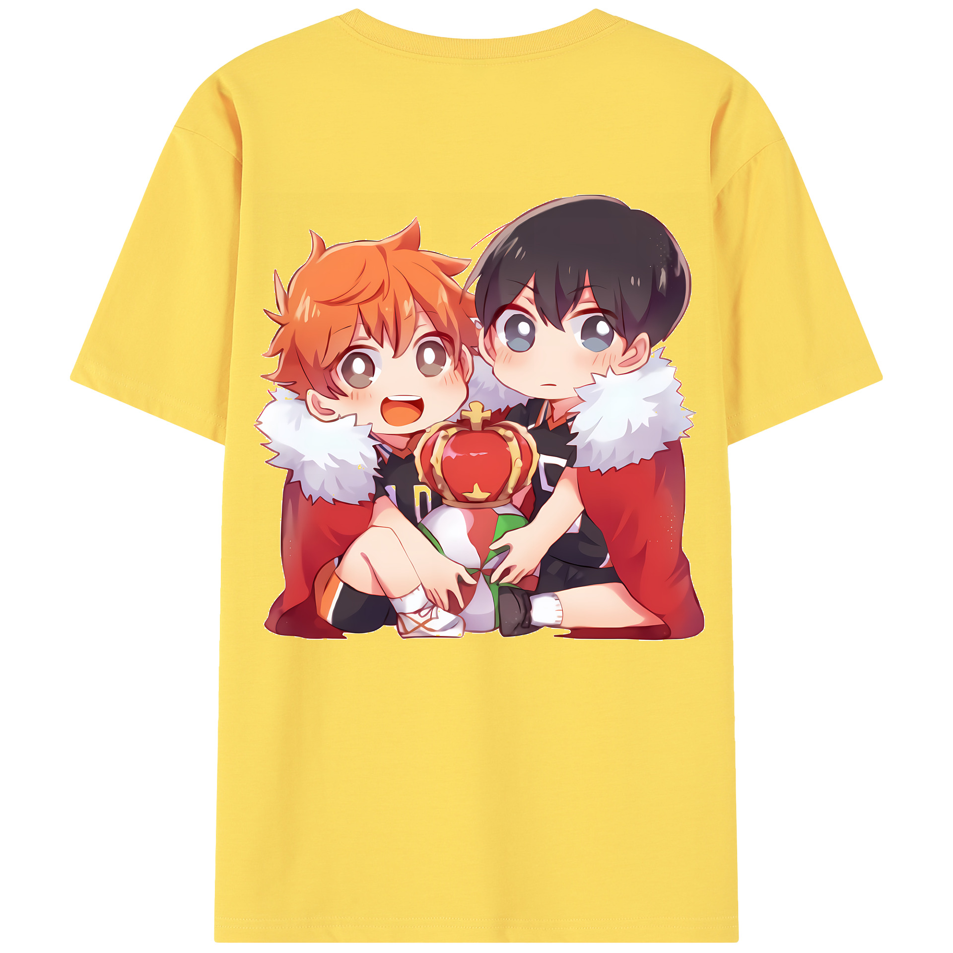 （画像用） ハイキュー!! Haikyu!! 綿100％半袖Tシャツ（背面プリント）