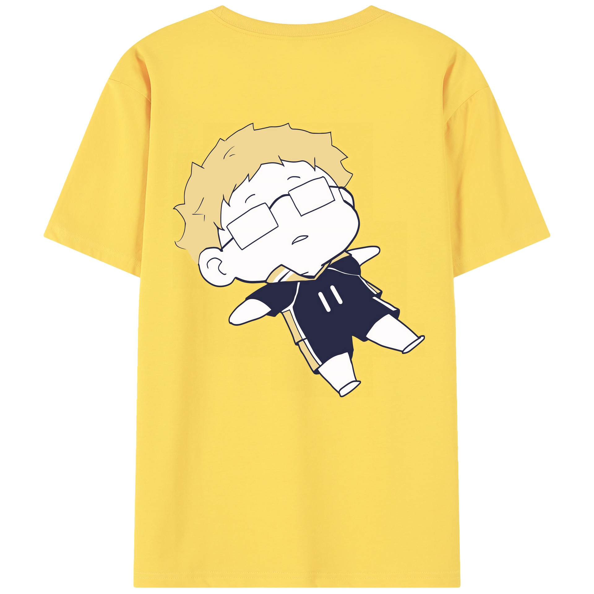 （画像用） ハイキュー!! Haikyu!! 綿100％半袖Tシャツ（背面プリント）