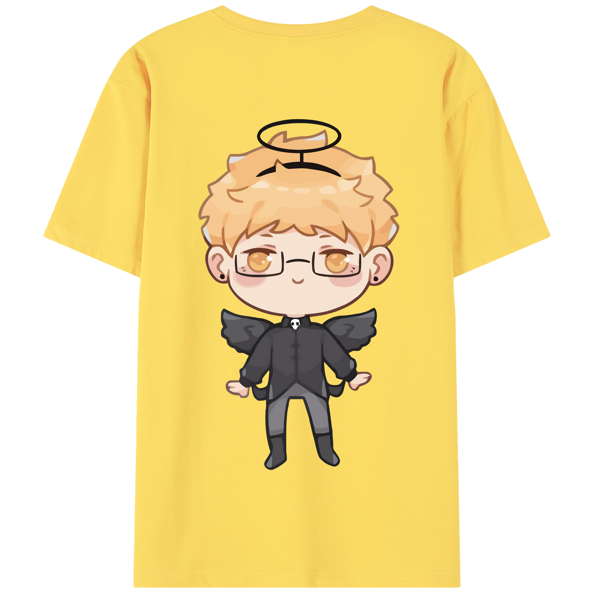 （画像用） ハイキュー!! Haikyu!! 綿100％半袖Tシャツ（背面プリント）