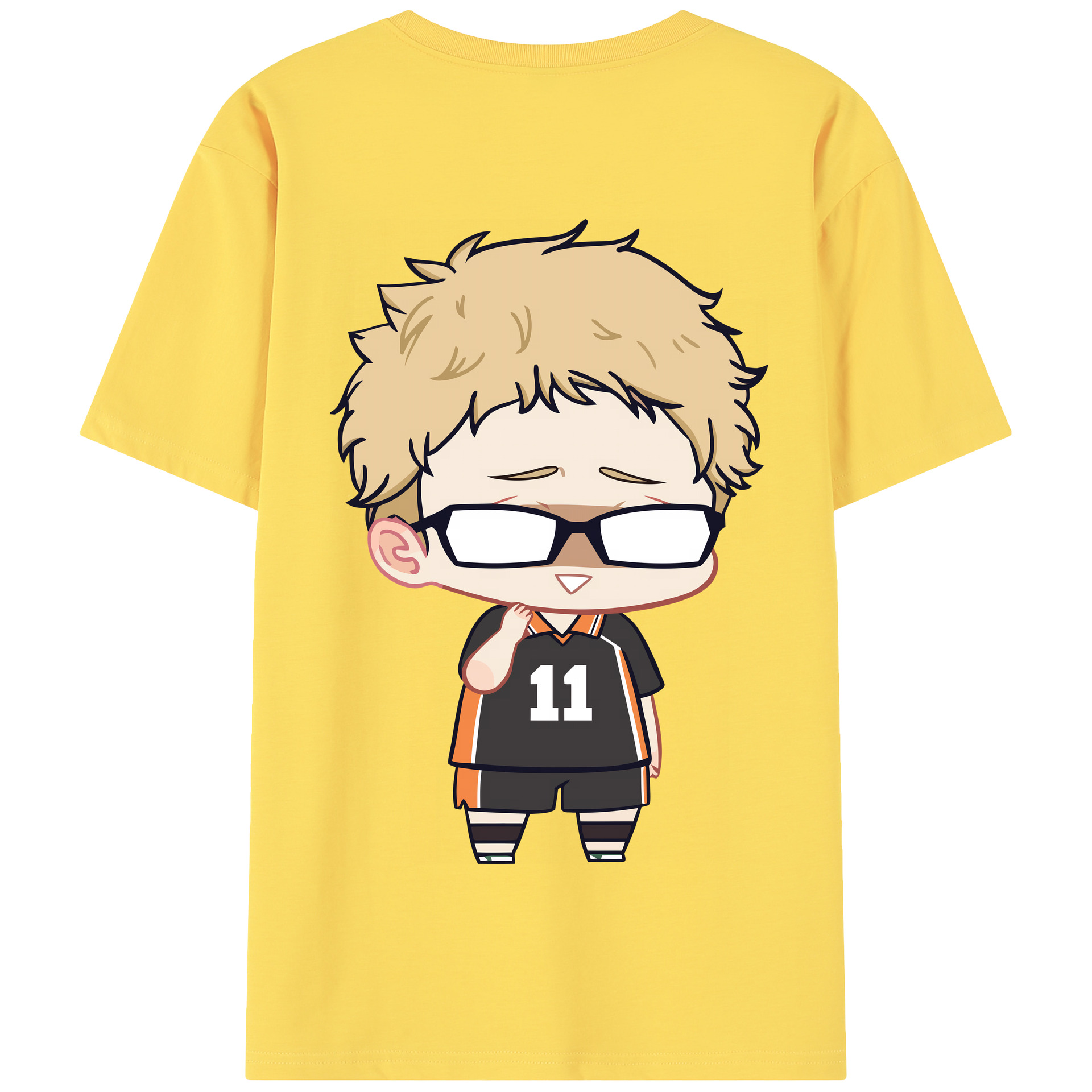 （画像用） ハイキュー!! Haikyu!! 綿100％半袖Tシャツ（背面プリント）