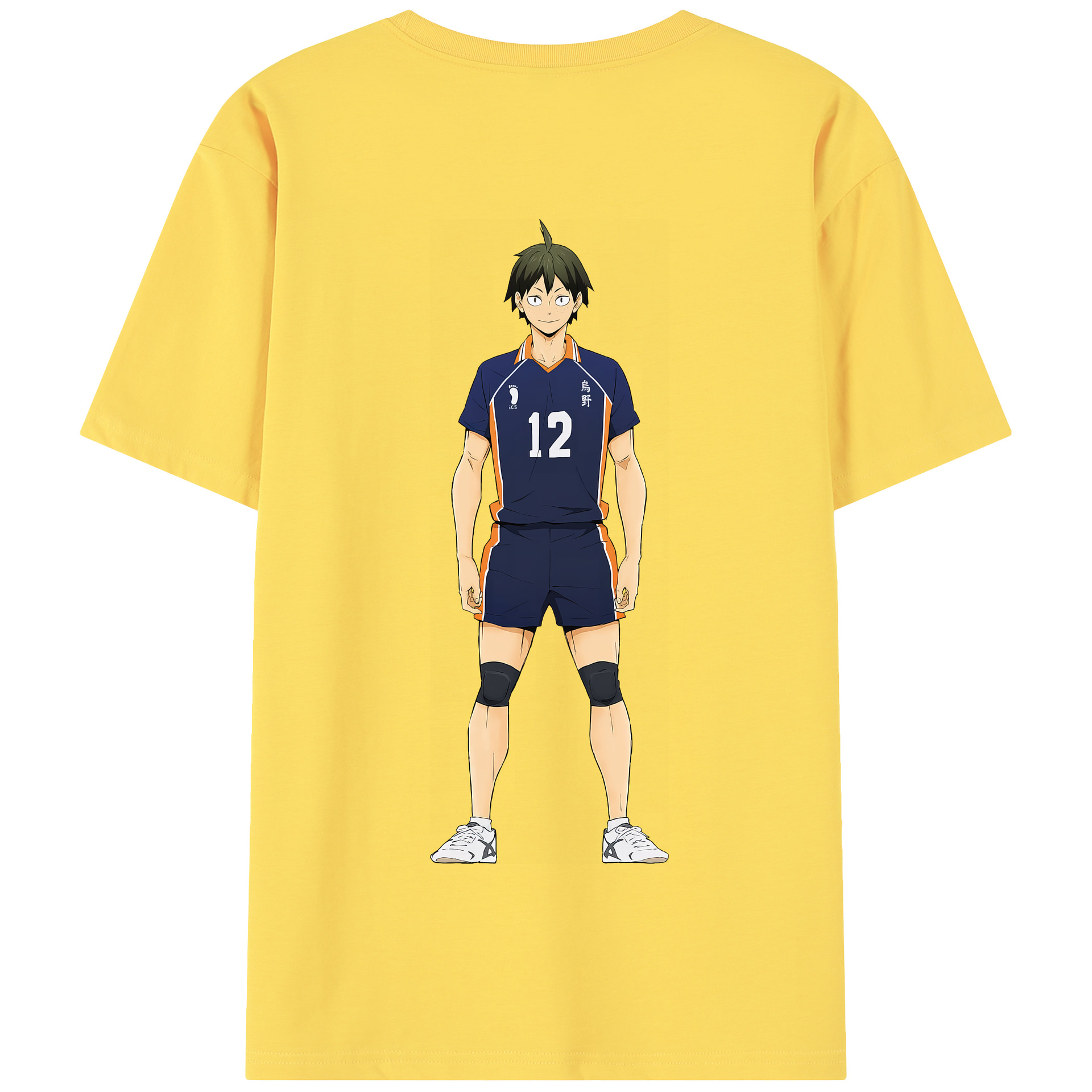 （画像用） ハイキュー!! Haikyu!! 綿100％半袖Tシャツ（背面プリント）