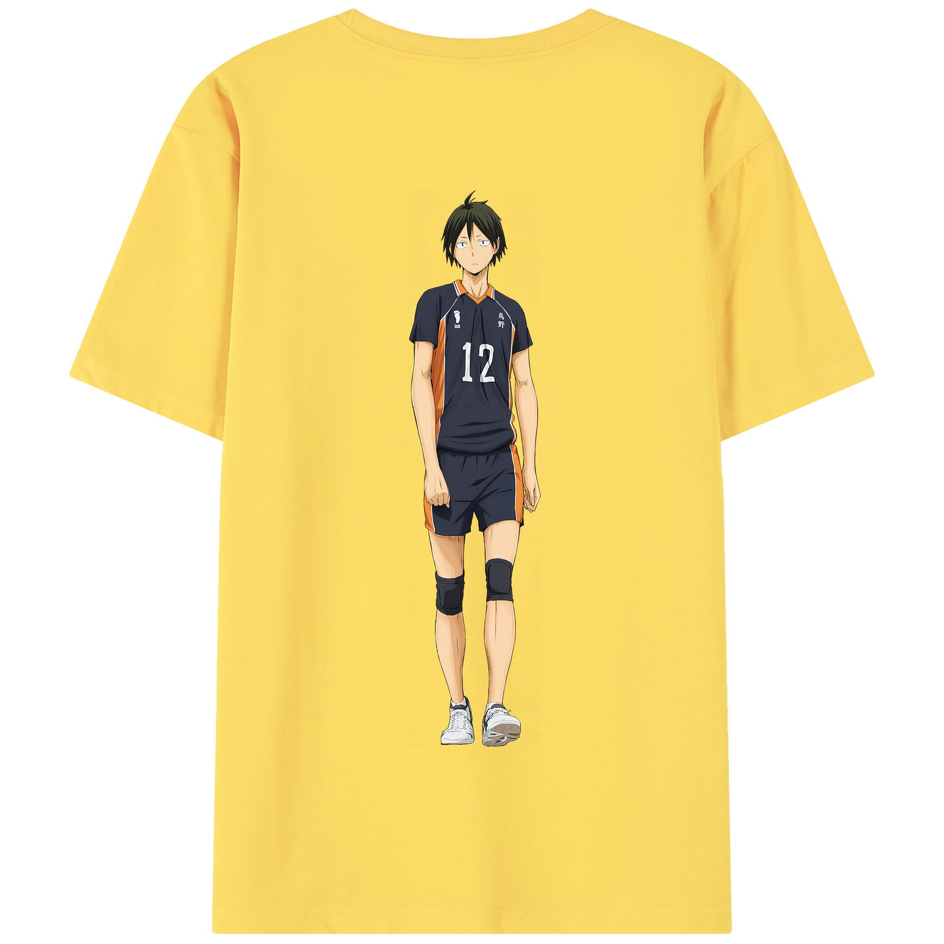 （画像用） ハイキュー!! Haikyu!! 綿100％半袖Tシャツ（背面プリント）