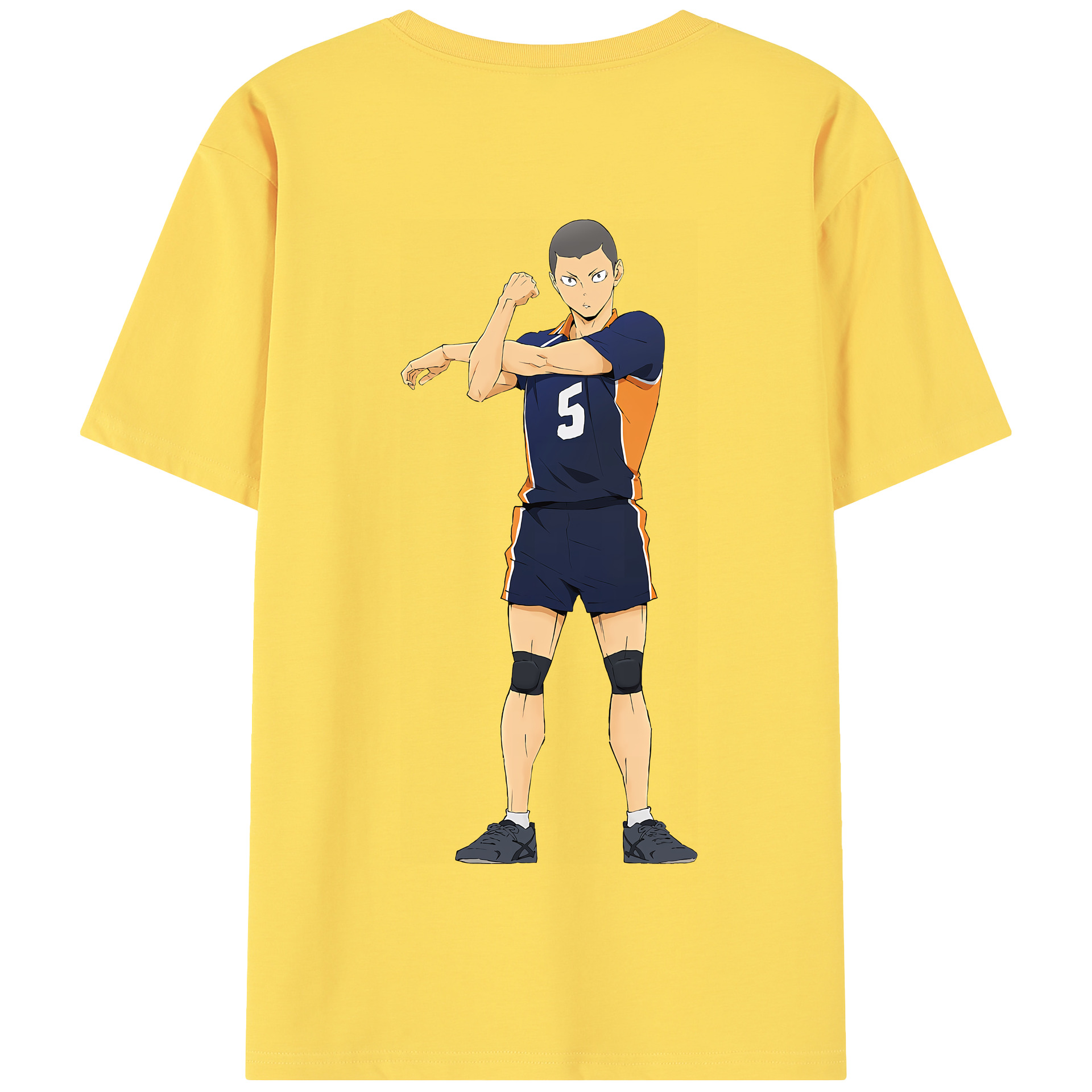 （画像用） ハイキュー!! Haikyu!! 綿100％半袖Tシャツ（背面プリント）