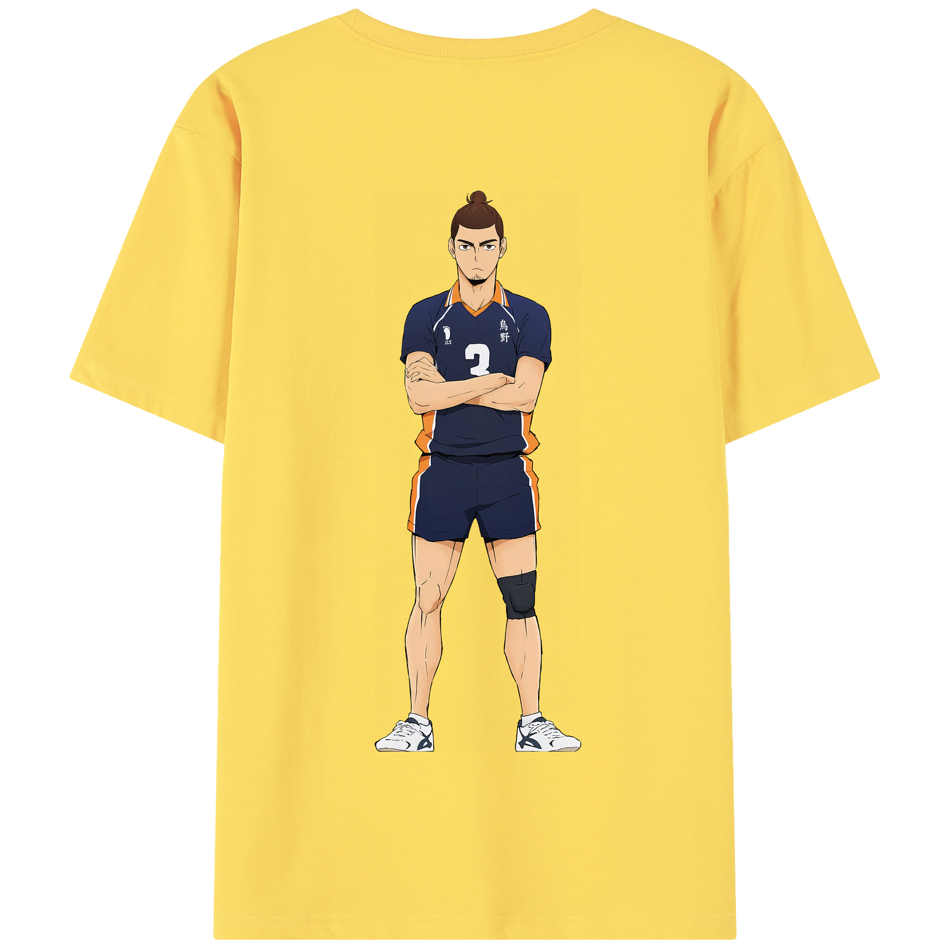 （画像用） ハイキュー!! Haikyu!! 綿100％半袖Tシャツ（背面プリント）