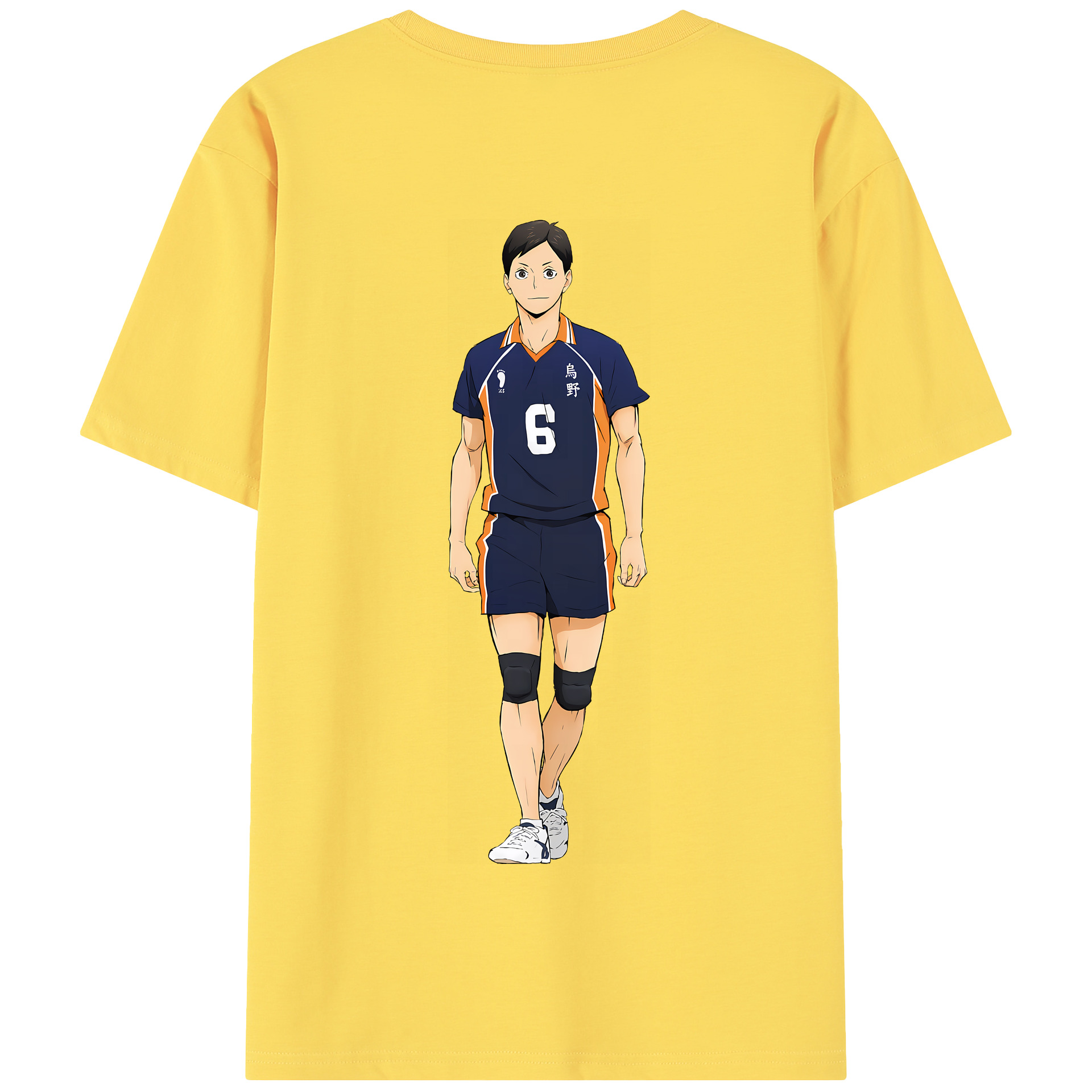 （画像用） ハイキュー!! Haikyu!! 綿100％半袖Tシャツ（背面プリント）