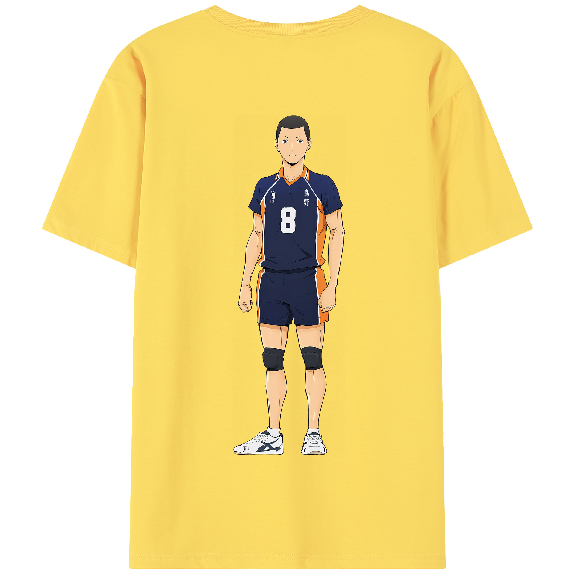 （画像用） ハイキュー!! Haikyu!! 綿100％半袖Tシャツ（背面プリント）