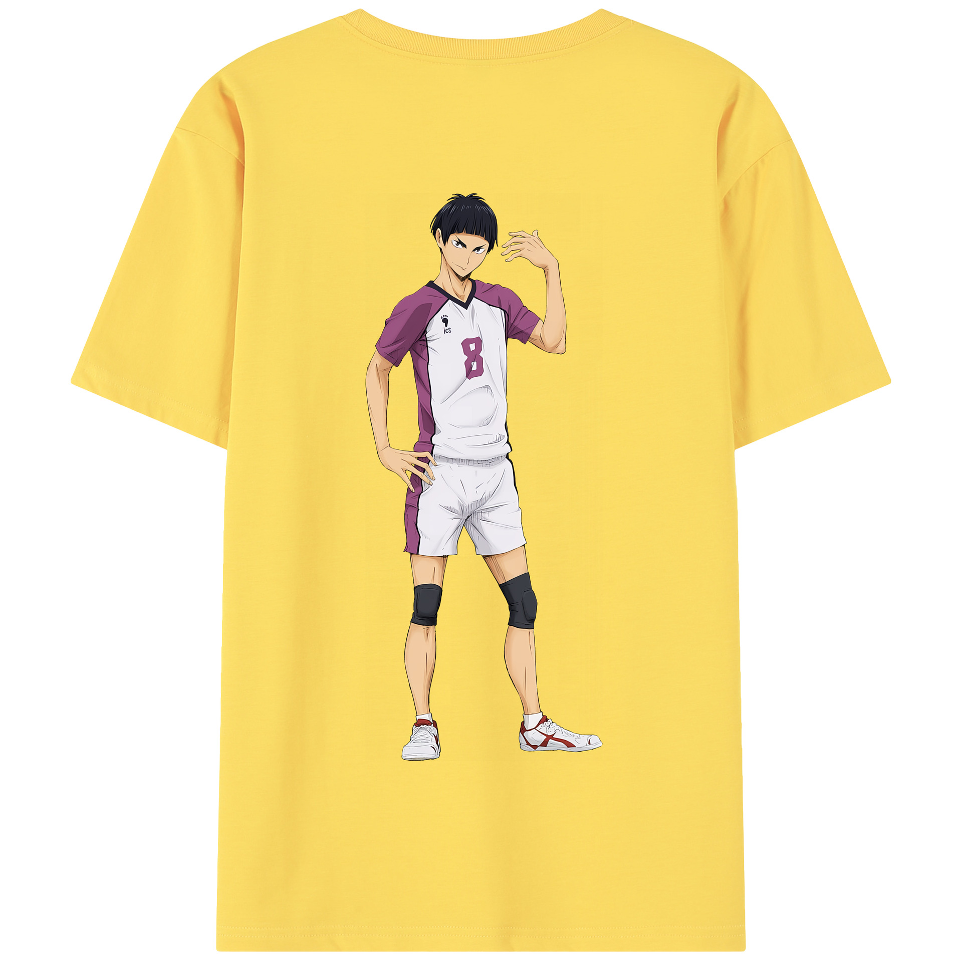 （画像用） ハイキュー!! Haikyu!! 綿100％半袖Tシャツ（背面プリント）