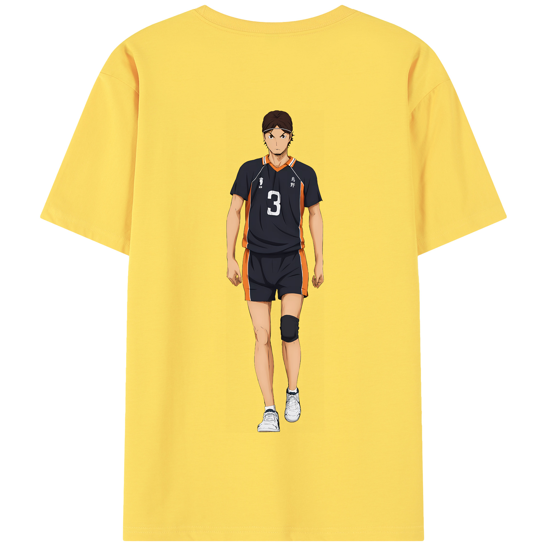 （画像用） ハイキュー!! Haikyu!! 綿100％半袖Tシャツ（背面プリント）