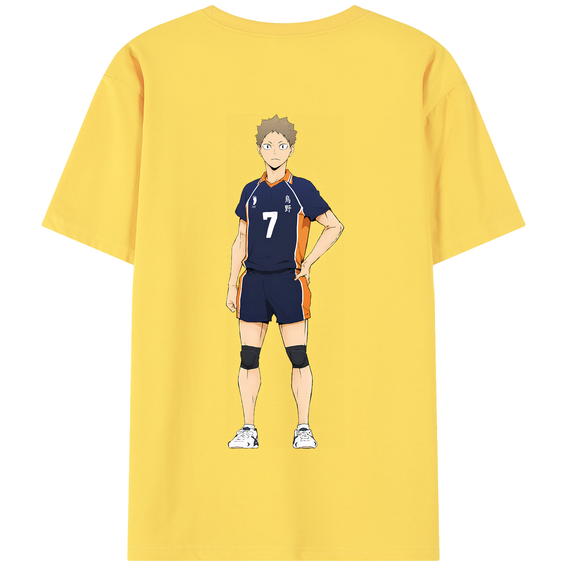 （画像用） ハイキュー!! Haikyu!! 綿100％半袖Tシャツ（背面プリント）