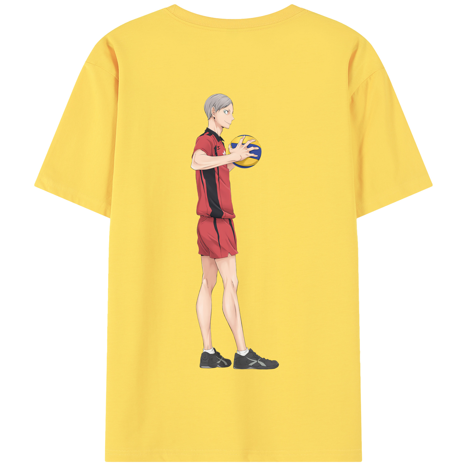 （画像用） ハイキュー!! Haikyu!! 綿100％半袖Tシャツ（背面プリント）