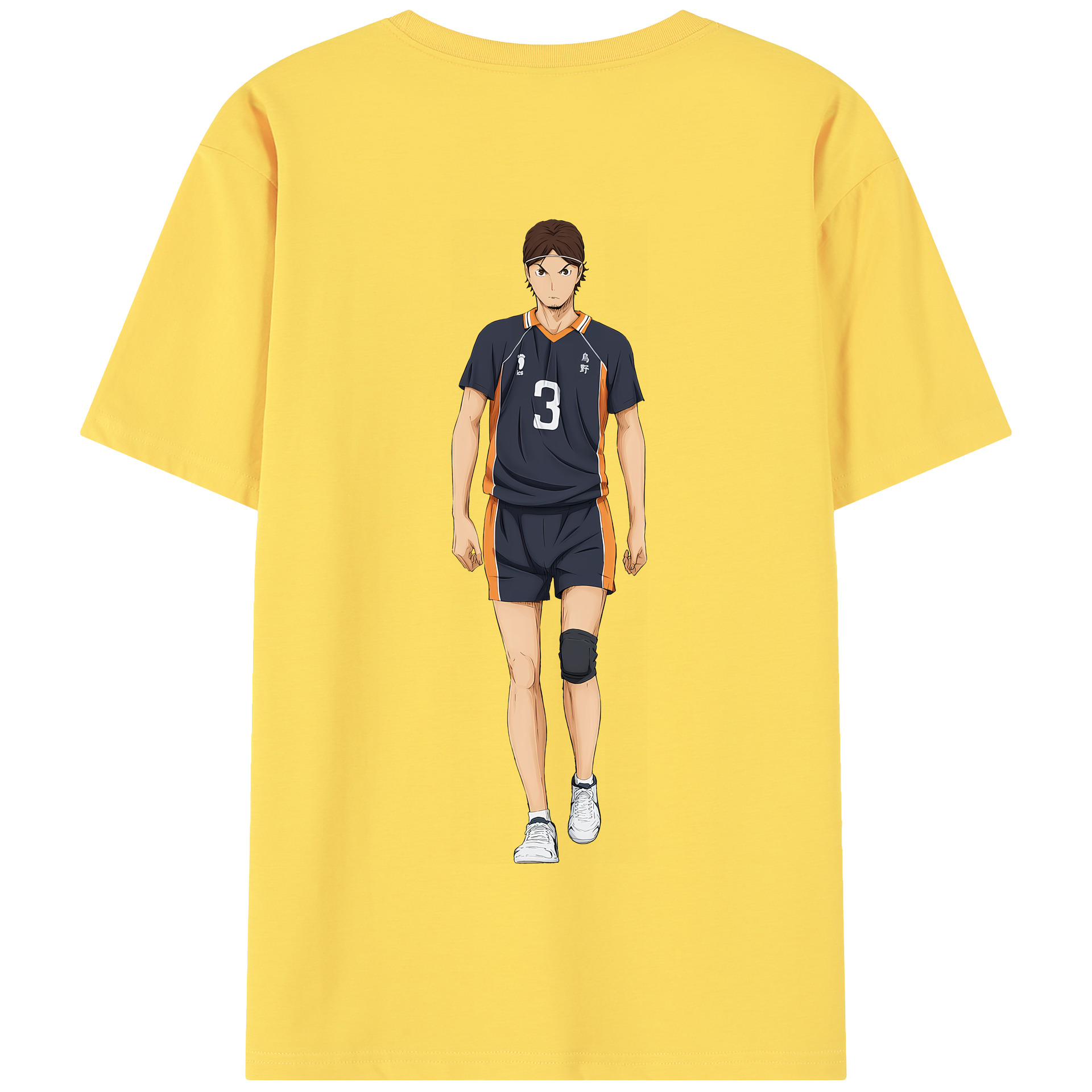 （画像用） ハイキュー!! Haikyu!! 綿100％半袖Tシャツ（背面プリント）
