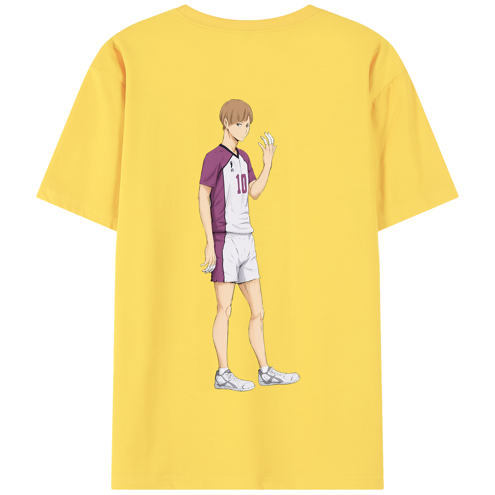 （画像用） ハイキュー!! Haikyu!! 綿100％半袖Tシャツ（背面プリント）