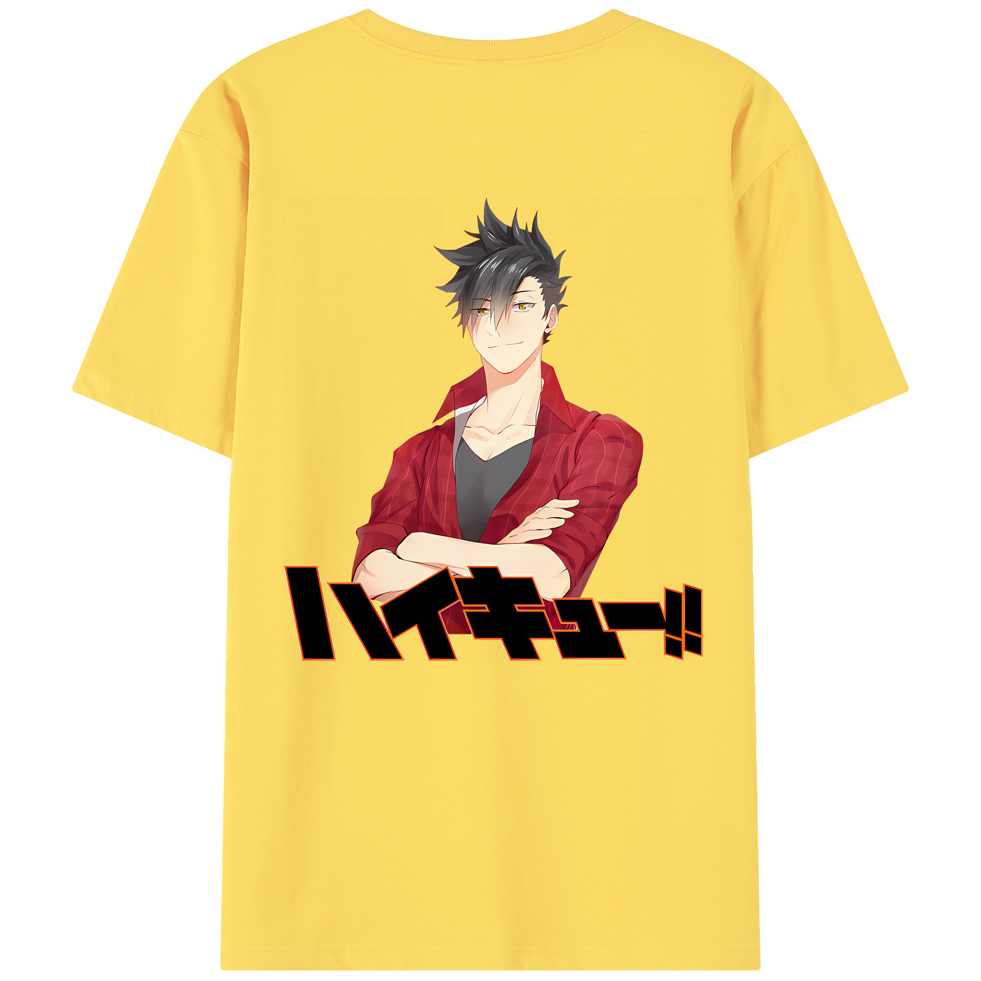 （画像用） ハイキュー!! Haikyu!! 綿100％半袖Tシャツ（背面プリント）