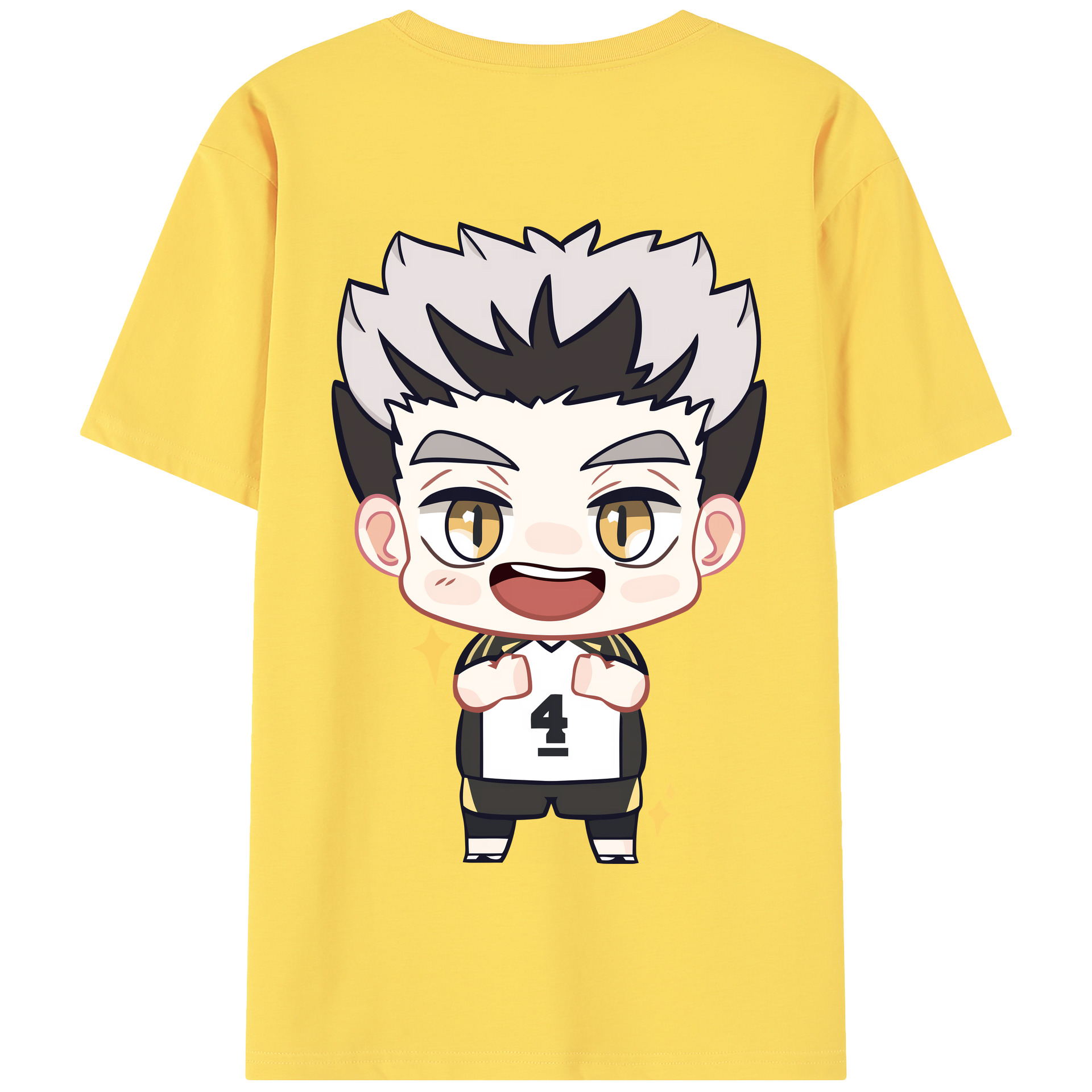 （画像用） ハイキュー!! Haikyu!! 綿100％半袖Tシャツ（背面プリント）