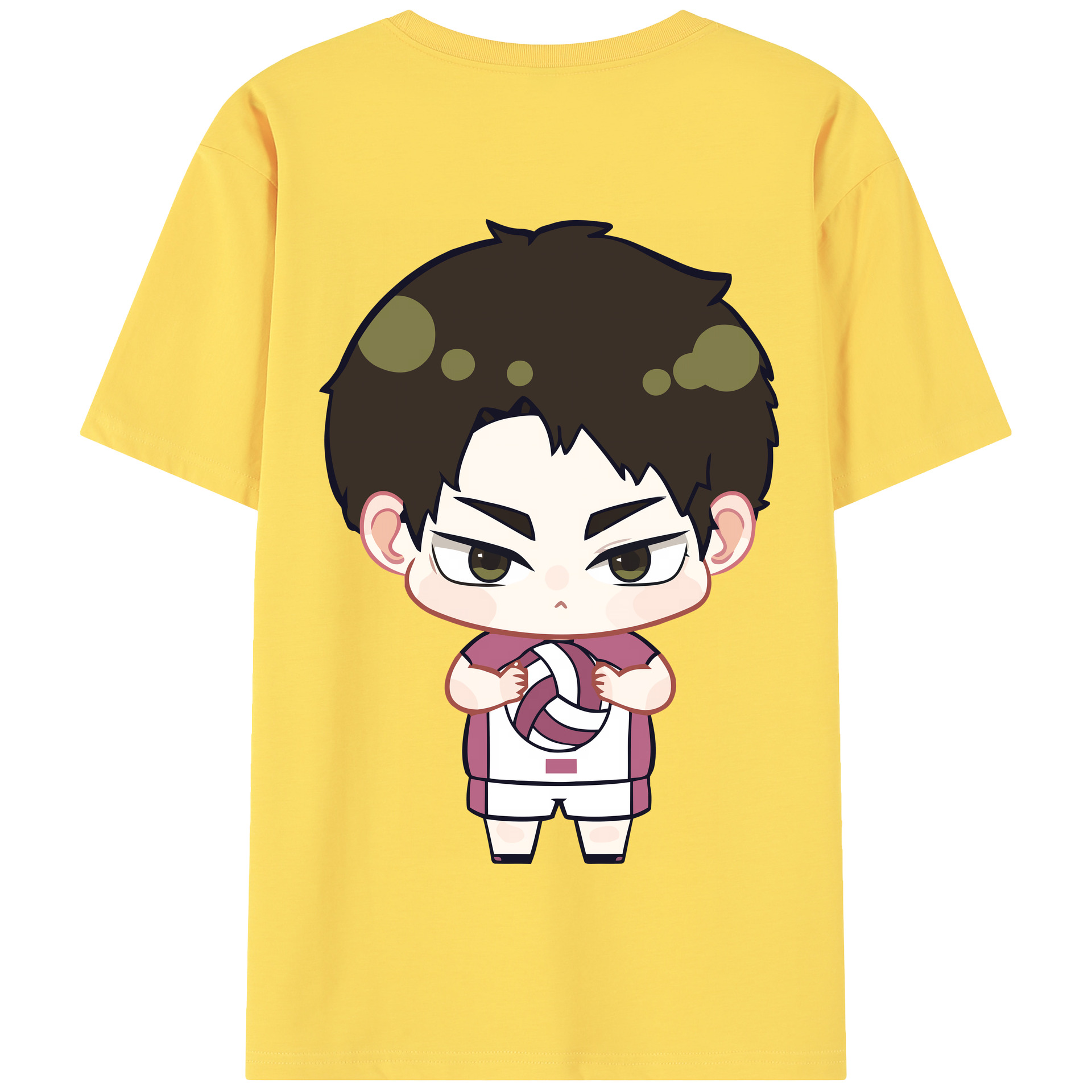 （画像用） ハイキュー!! Haikyu!! 綿100％半袖Tシャツ（背面プリント）